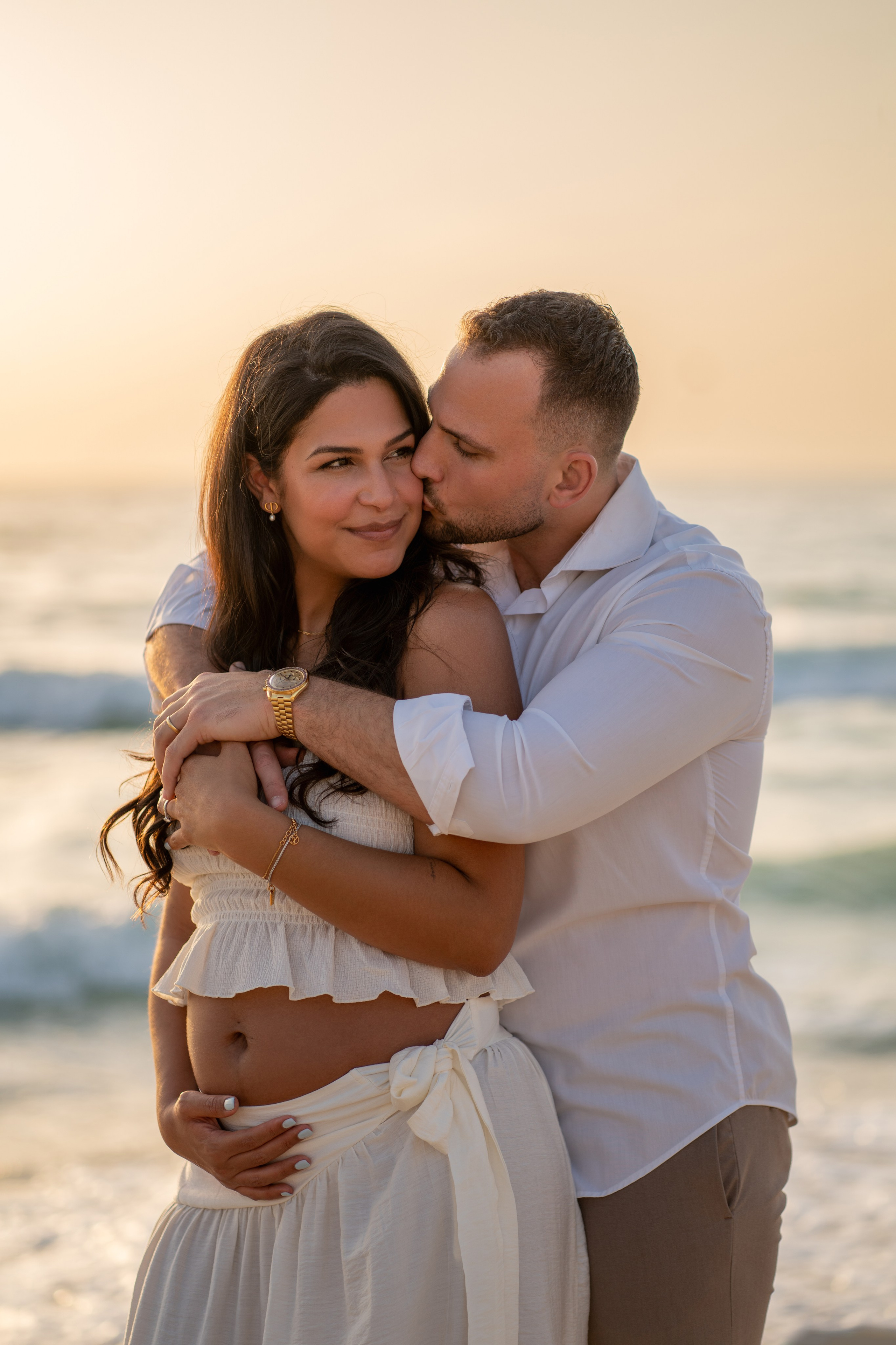 Wavy sunset. Angela Iakovleva — Family Photographer in Dubai