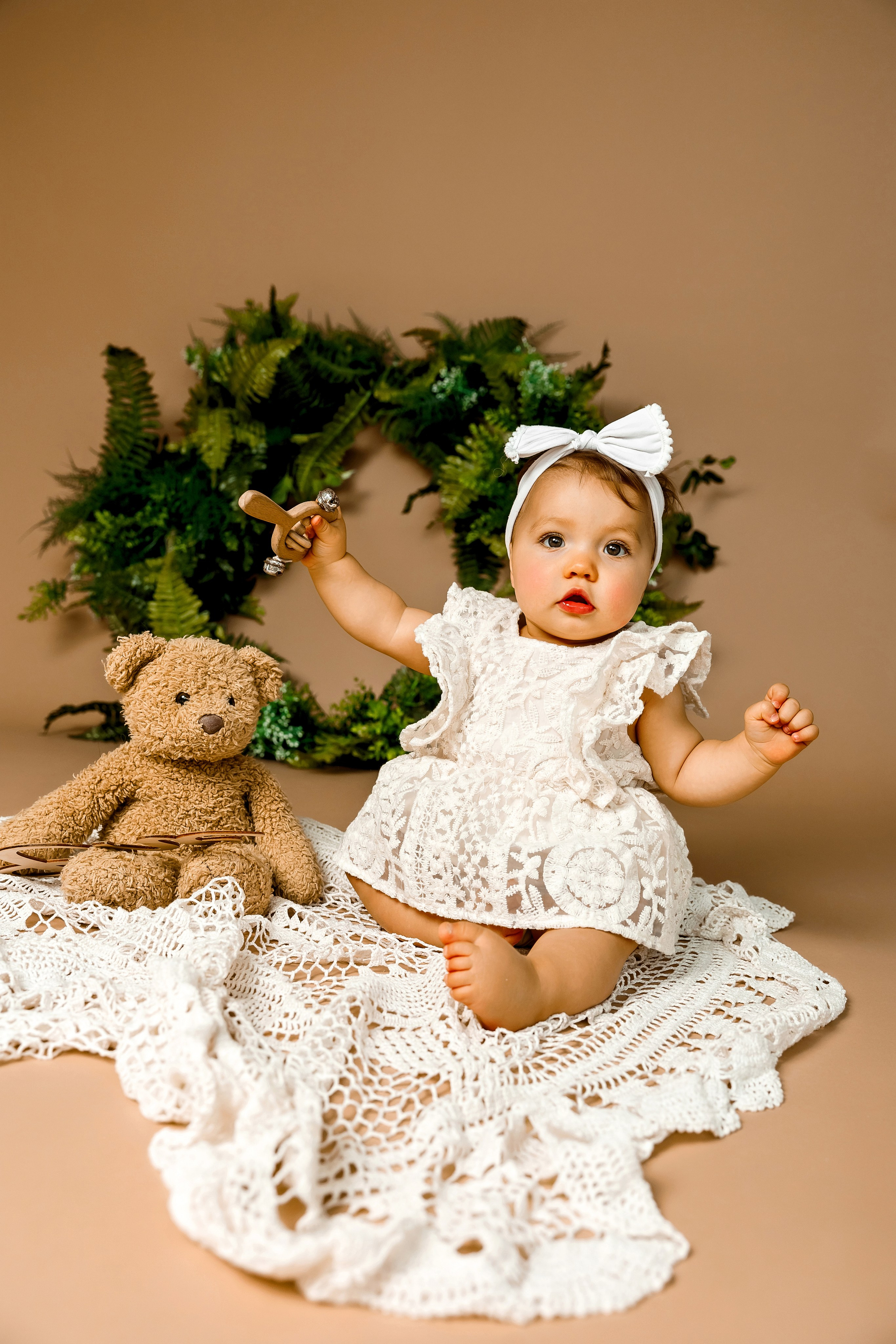 Фотосесия за първа годинка. Фотограф Ирина Йотова