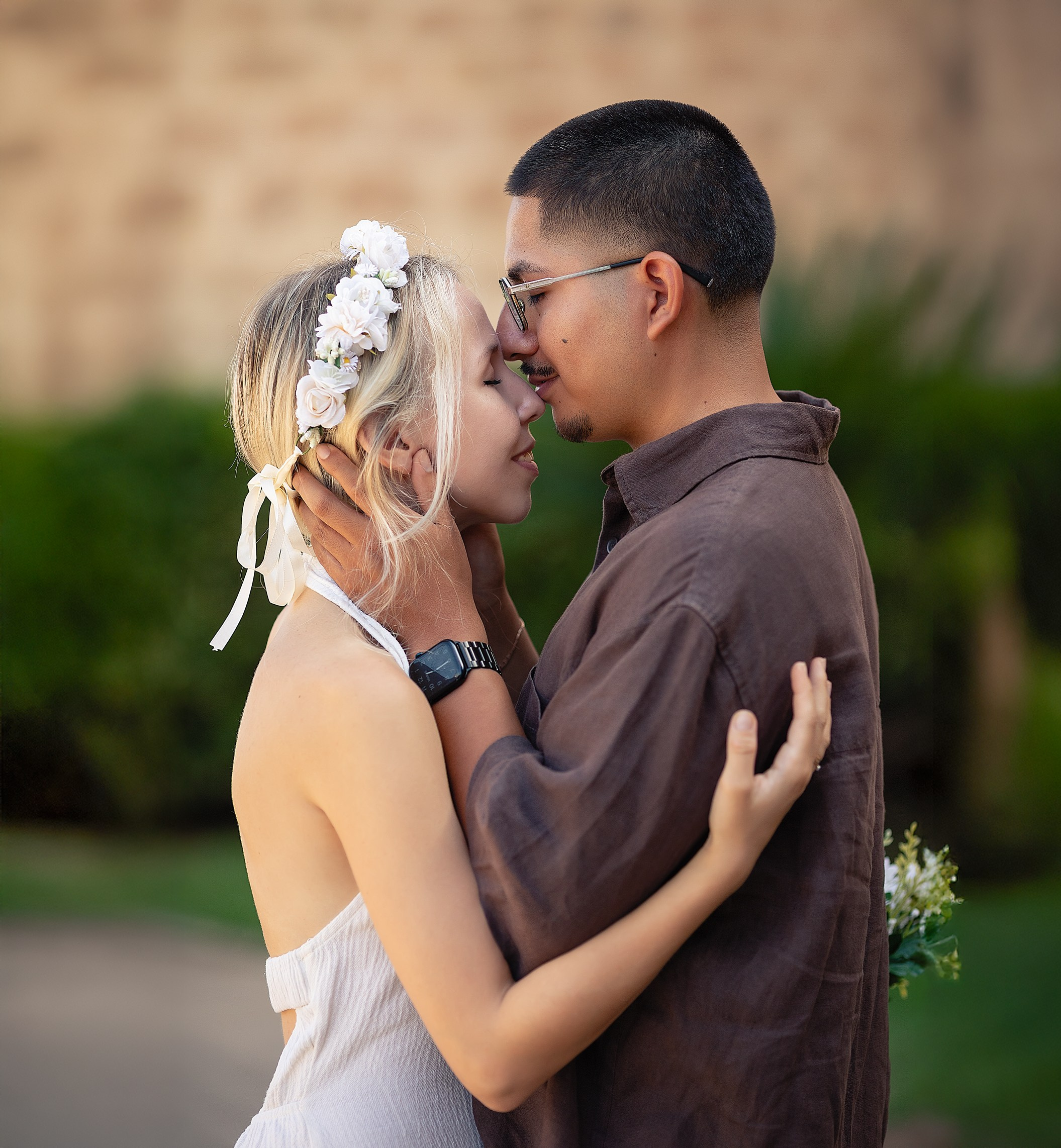 Post-Boda en exteriores. Fotógrafo Almeria. Swetlana Ushakova