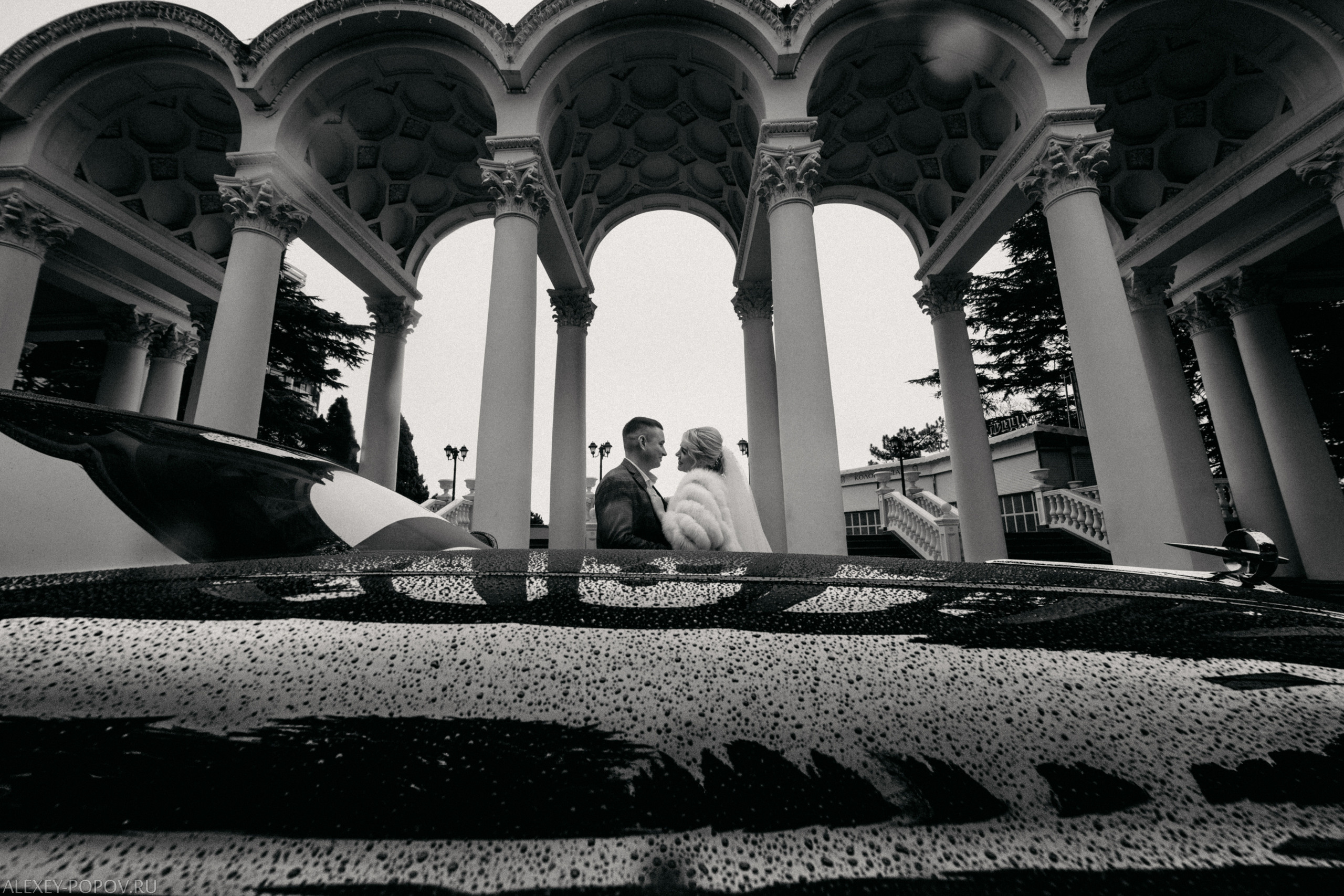 Дождь — не помеха! Атмосферная свадьба в Крыму. Свадебный и семейный фотограф Алексей Попов. Штутгарт, Германия