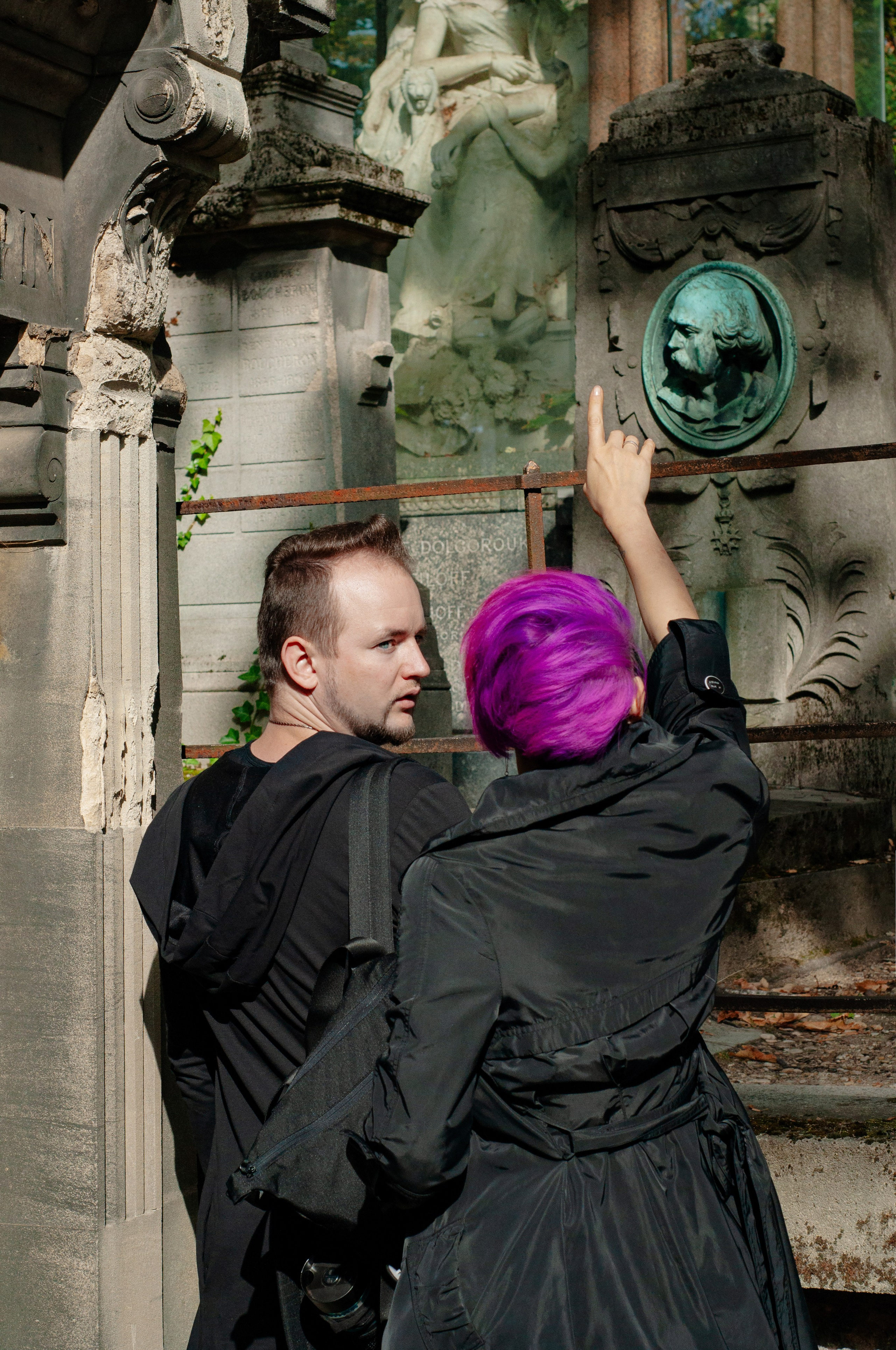 Фотосессия на Пер-Лашез. Фотограф в Париже Полина Осипова