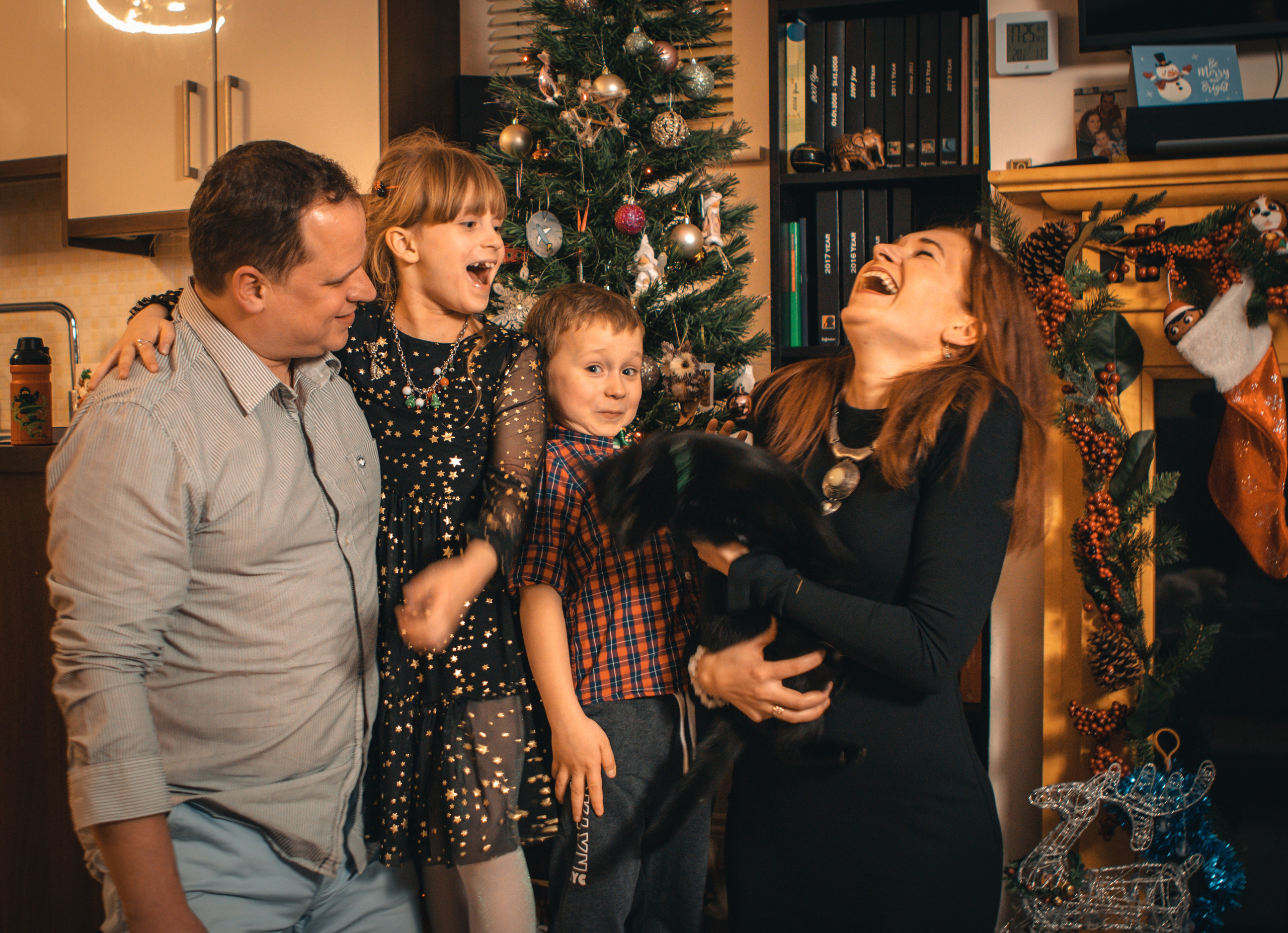 Family christmas mood. Photographer Co Dublin, Balbriggan — Agata Maliseva