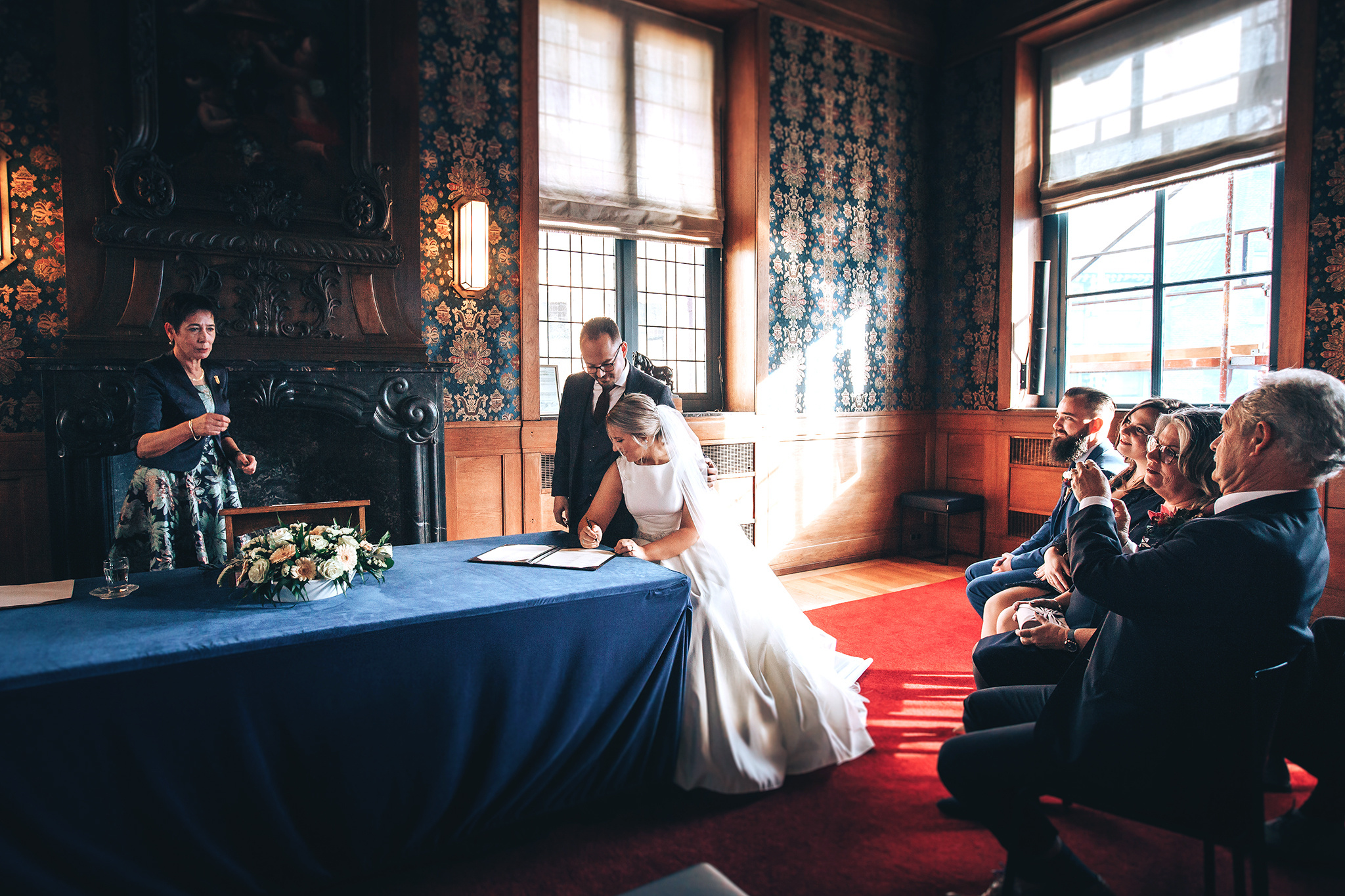 Anna & Andor. Wedding in Schiedam. Amina Gunenc - bruiloft- en familie fotograaf in Nederland