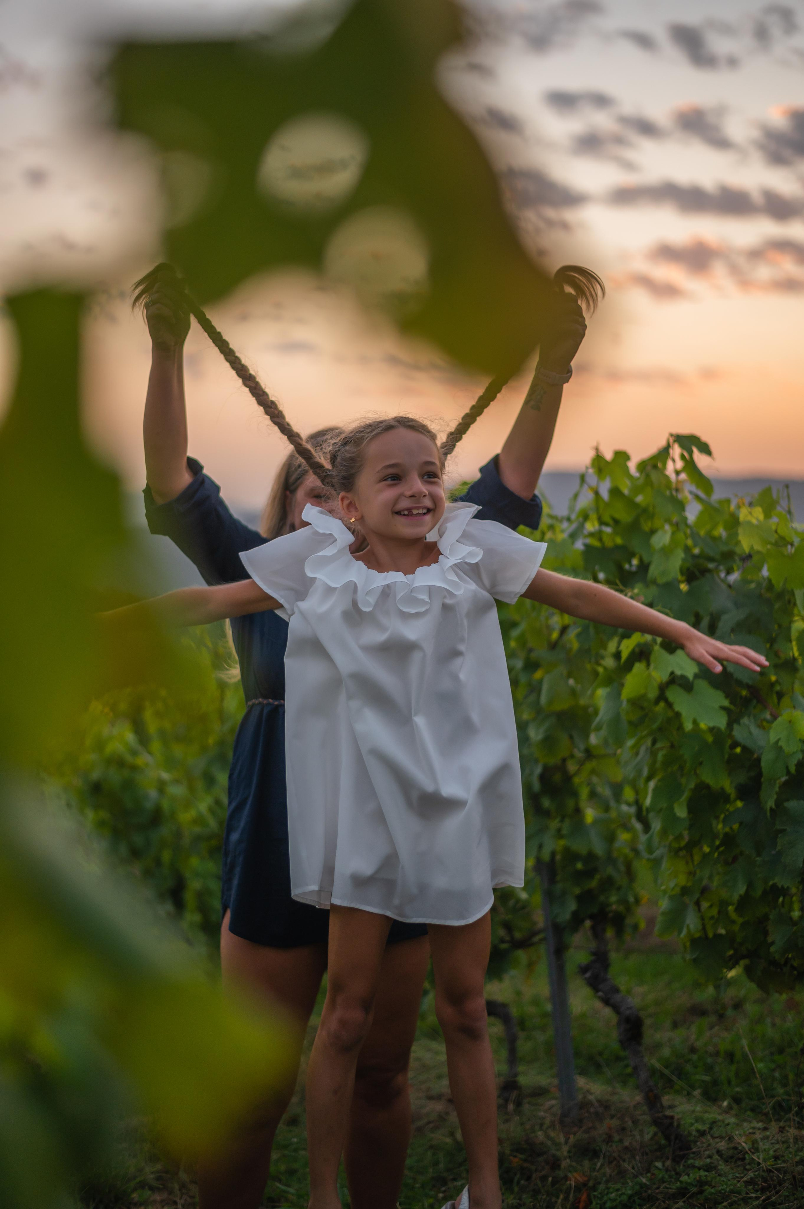 Pique-nique dans les vignes. Ekaterina Brevet - photographe de mariage