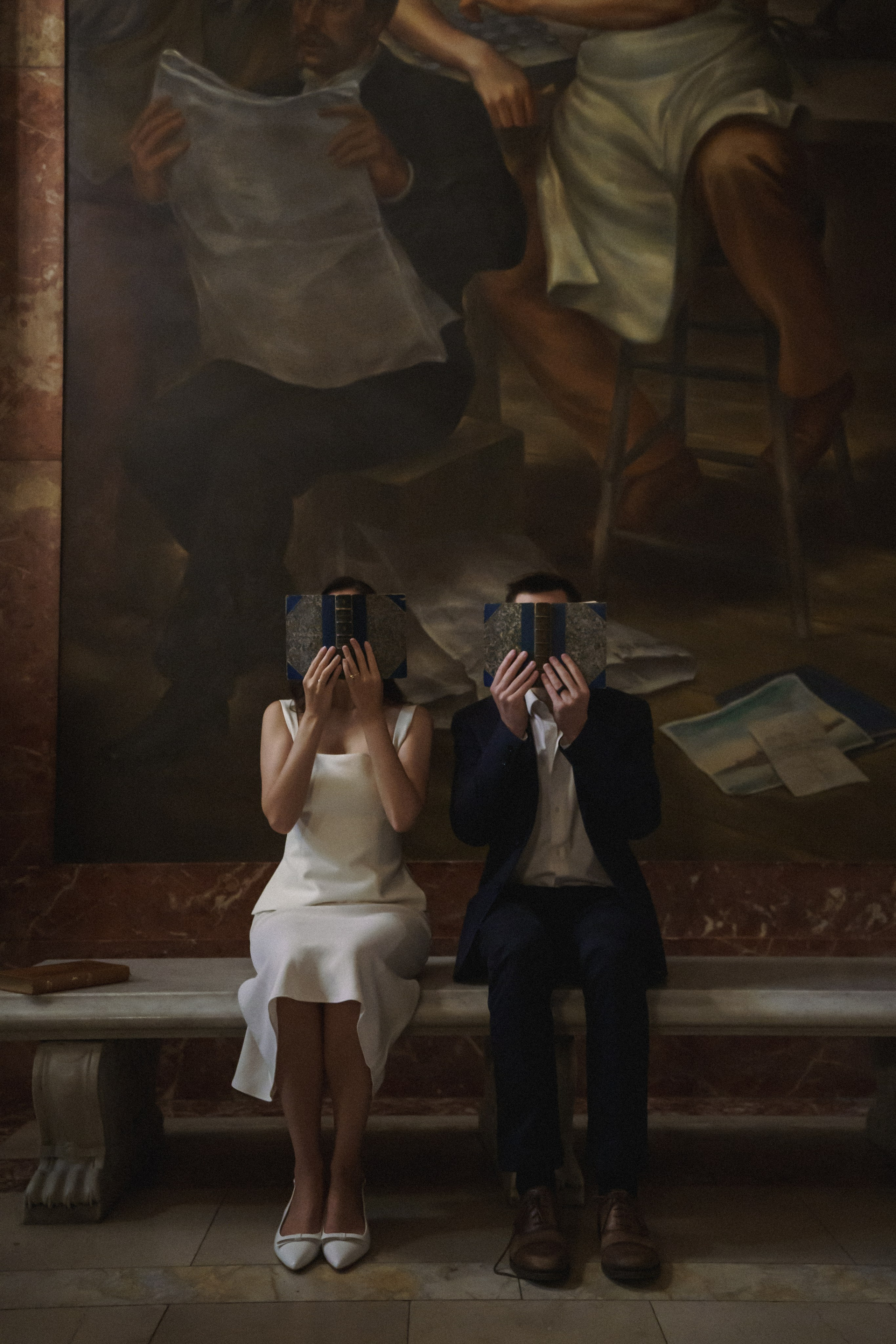 Library love story. New York + destination photographer