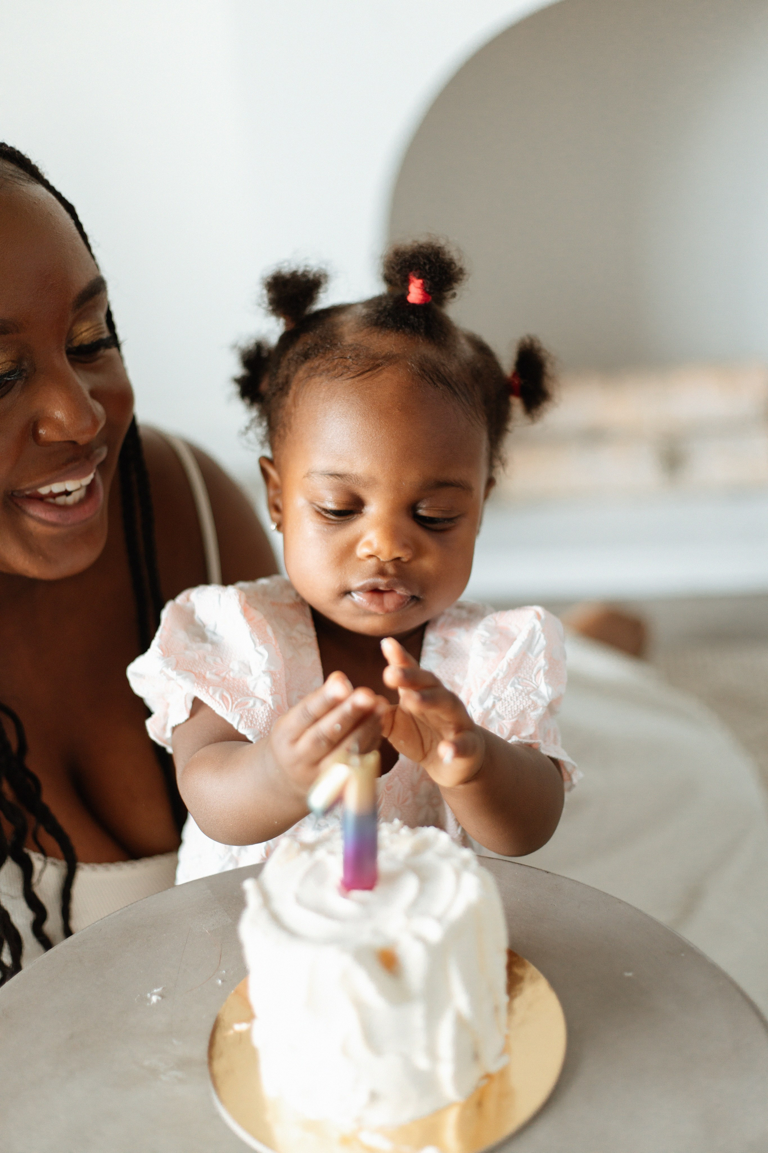 Michaela’s 1st birthday. Home