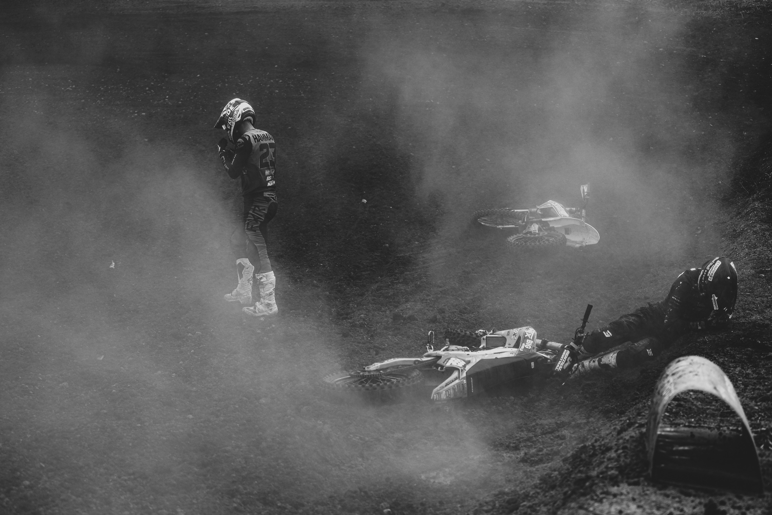 Crash MXGP of Germany Teutschenthal Motocross World Championship