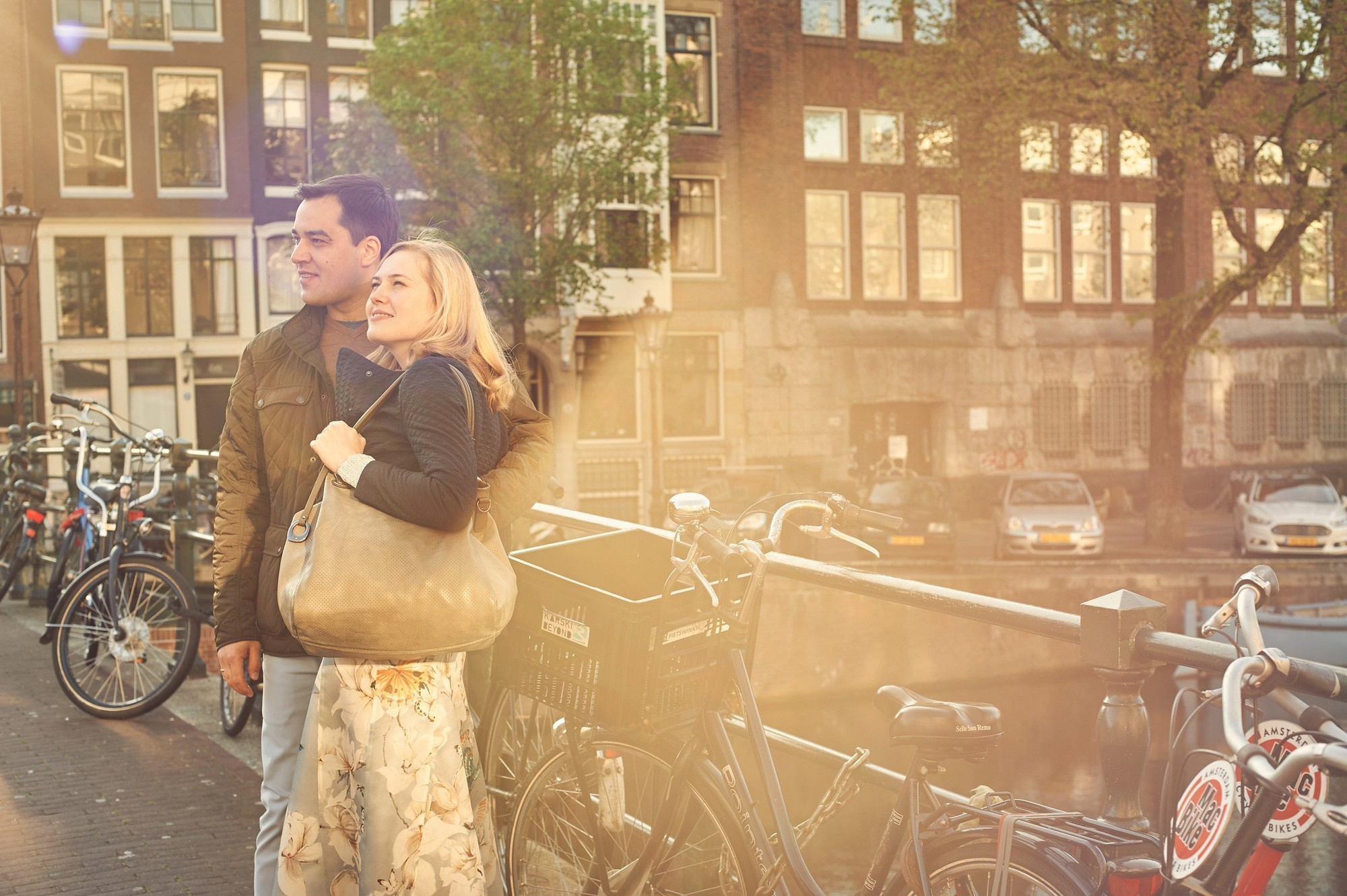 Аmsterdam Love story. Portrait and Wedding Photographer Brussels & Amsterdam