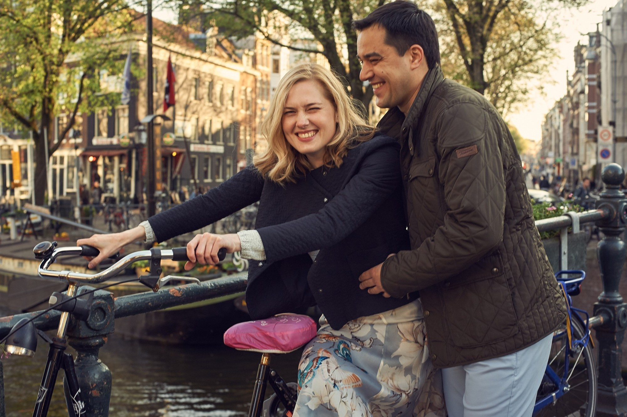 Аmsterdam Love story. Portrait and Wedding Photographer Brussels & Amsterdam