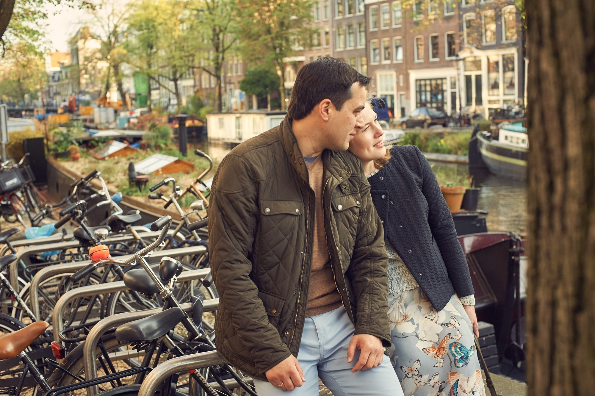 Аmsterdam Love story. Portrait and Wedding Photographer Brussels & Amsterdam