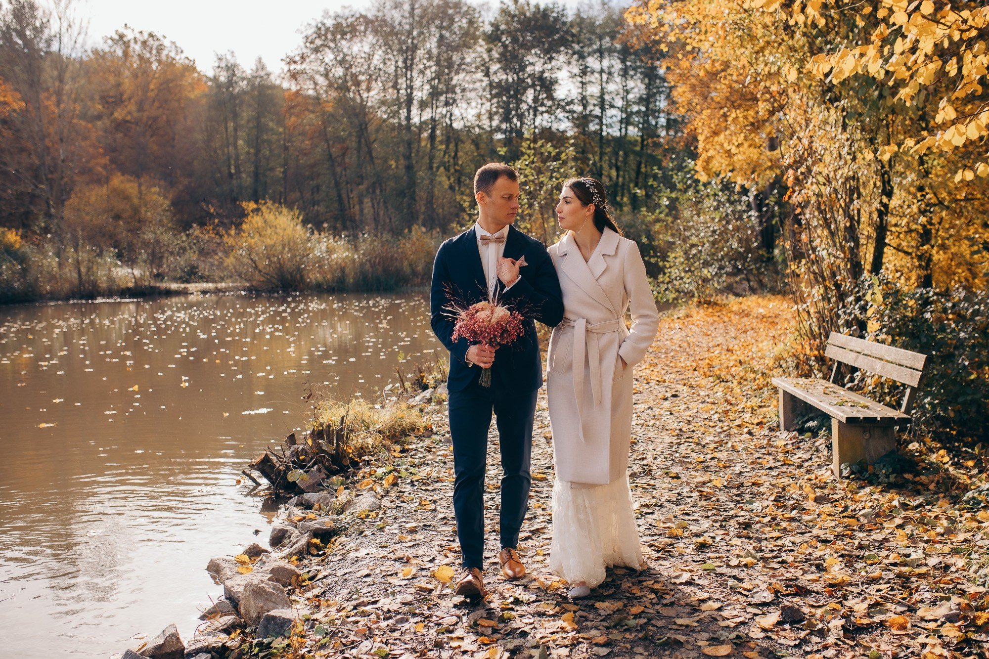 Hochzeitsshooting am Hollersee/ Sina & Sergei. Fotograf für Hochzeits- und Familienfotos in Buchen (Odenwald) Mosbach