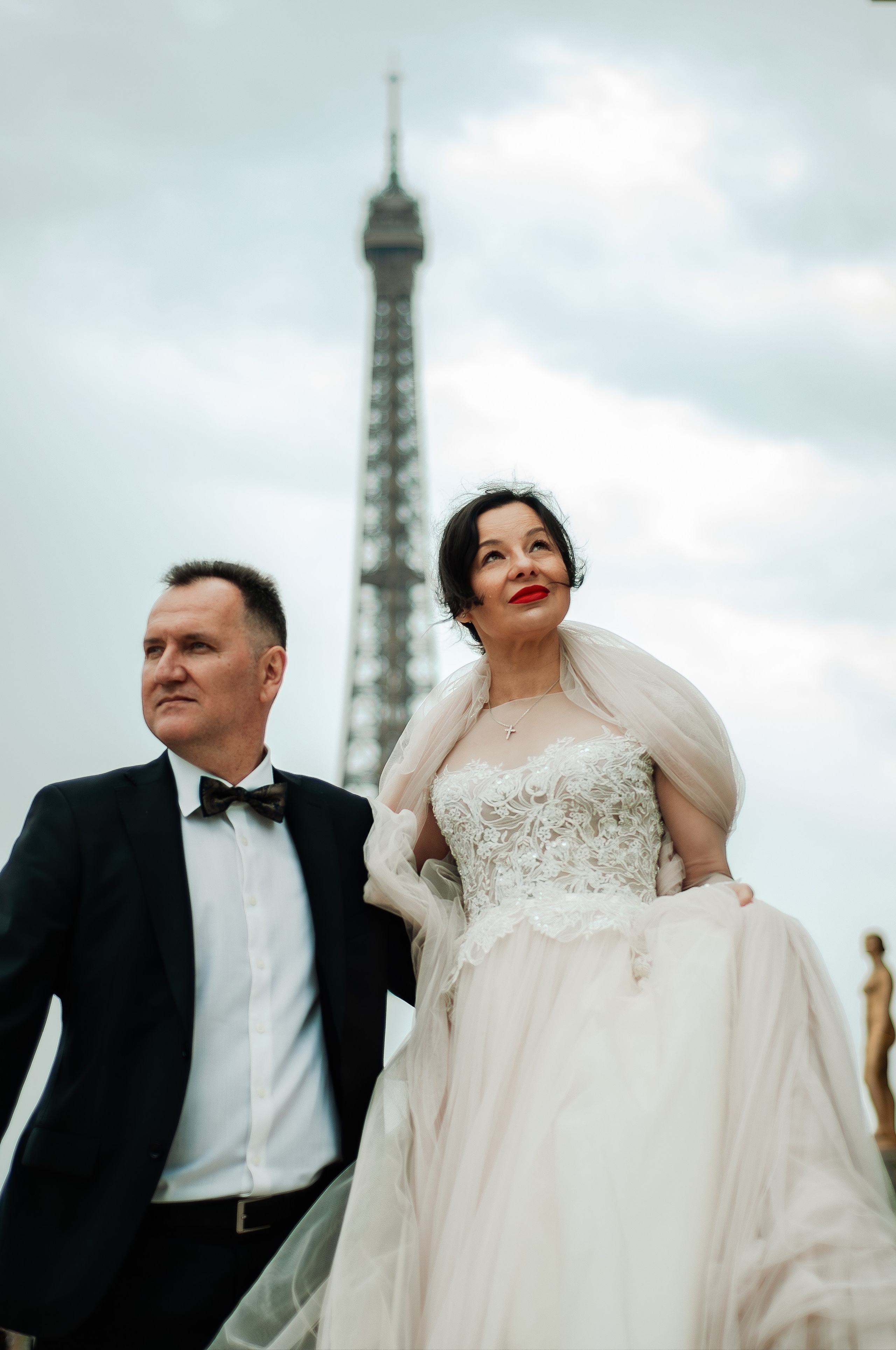 Wedding anniversary photoshoot. Paris photographer — Polina Osipova