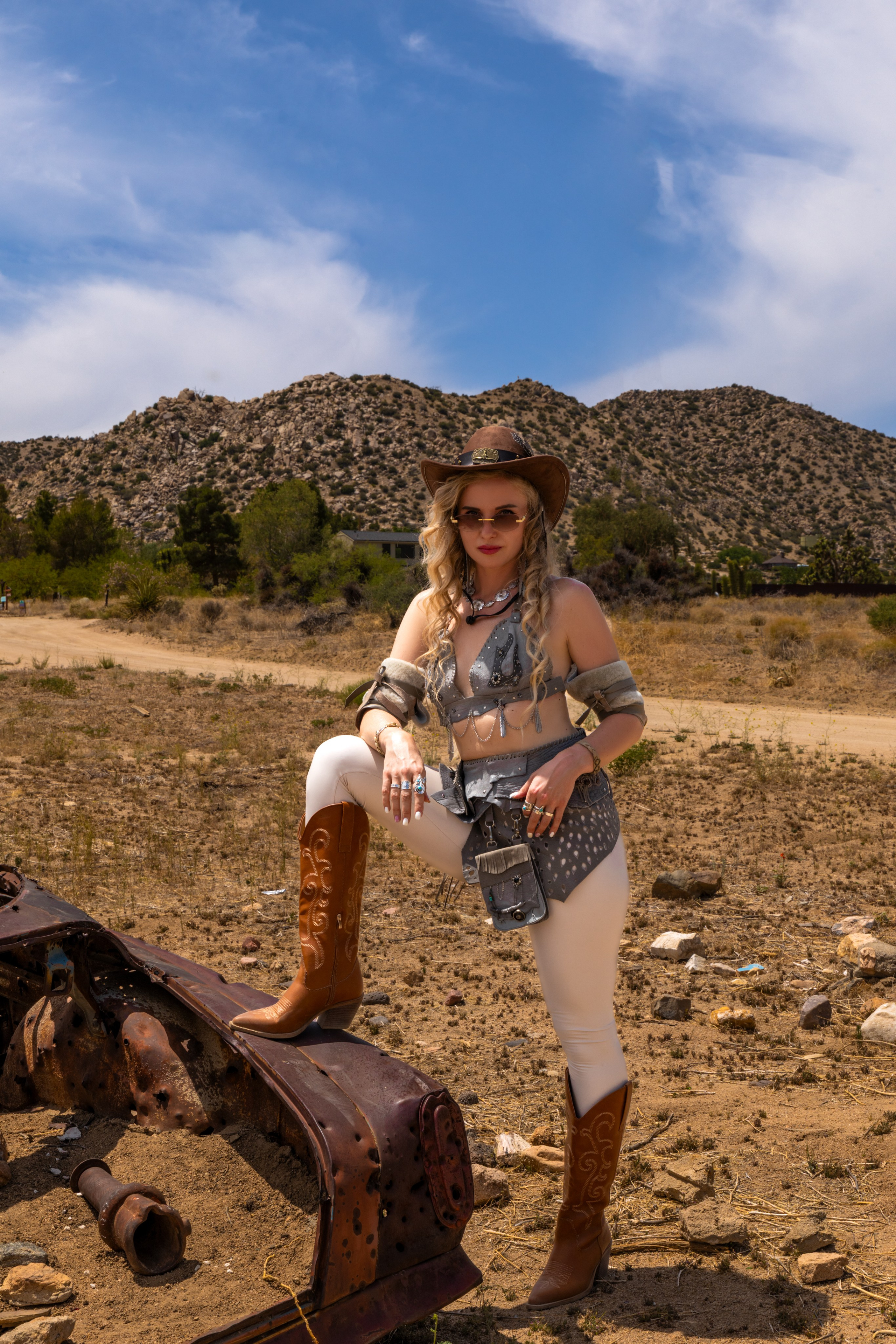 Western. Photographer-Videographer Maryna Pypa in Los Angeles