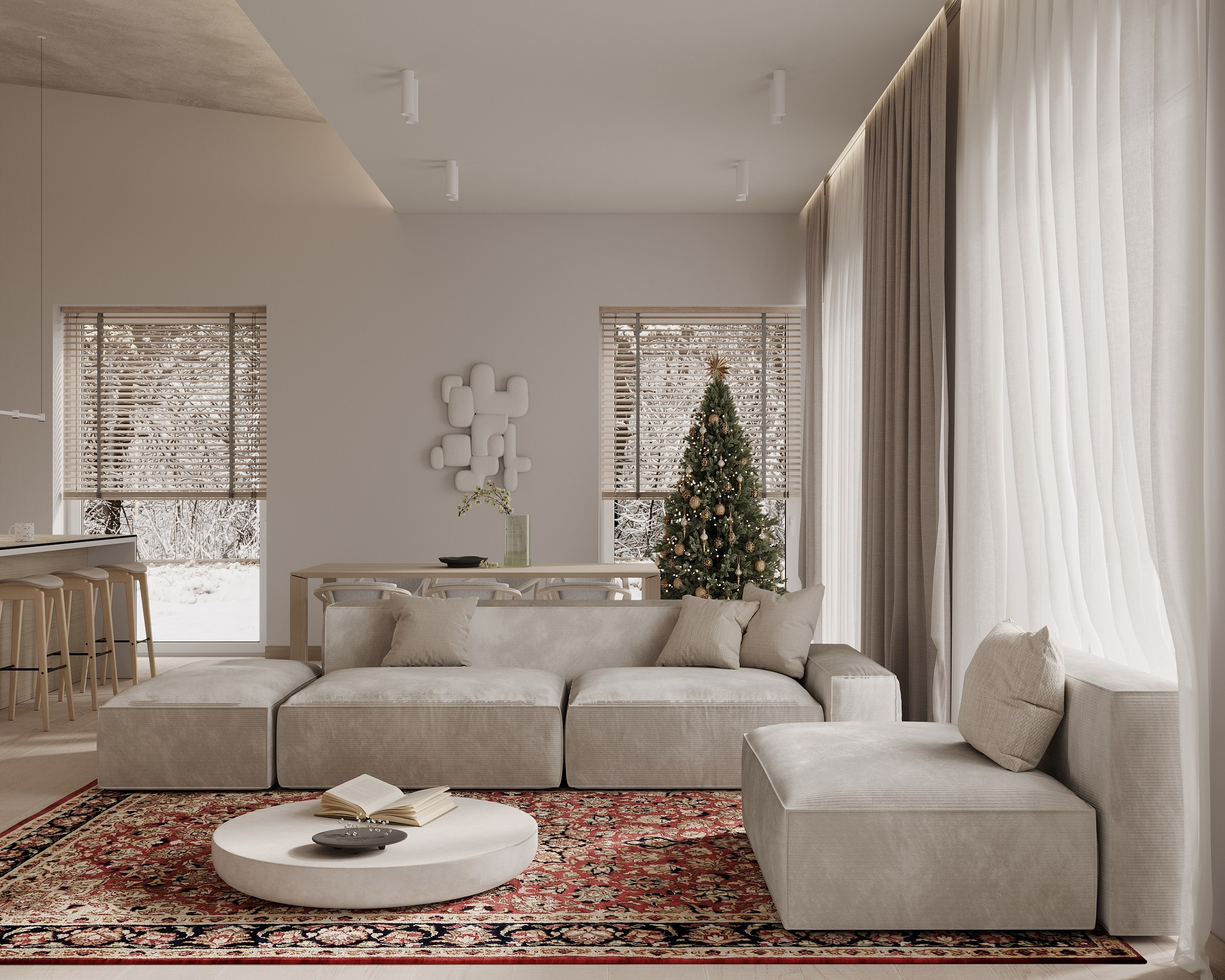 Butterfly House. Simple Archs — high quality visualizations for your interior projects