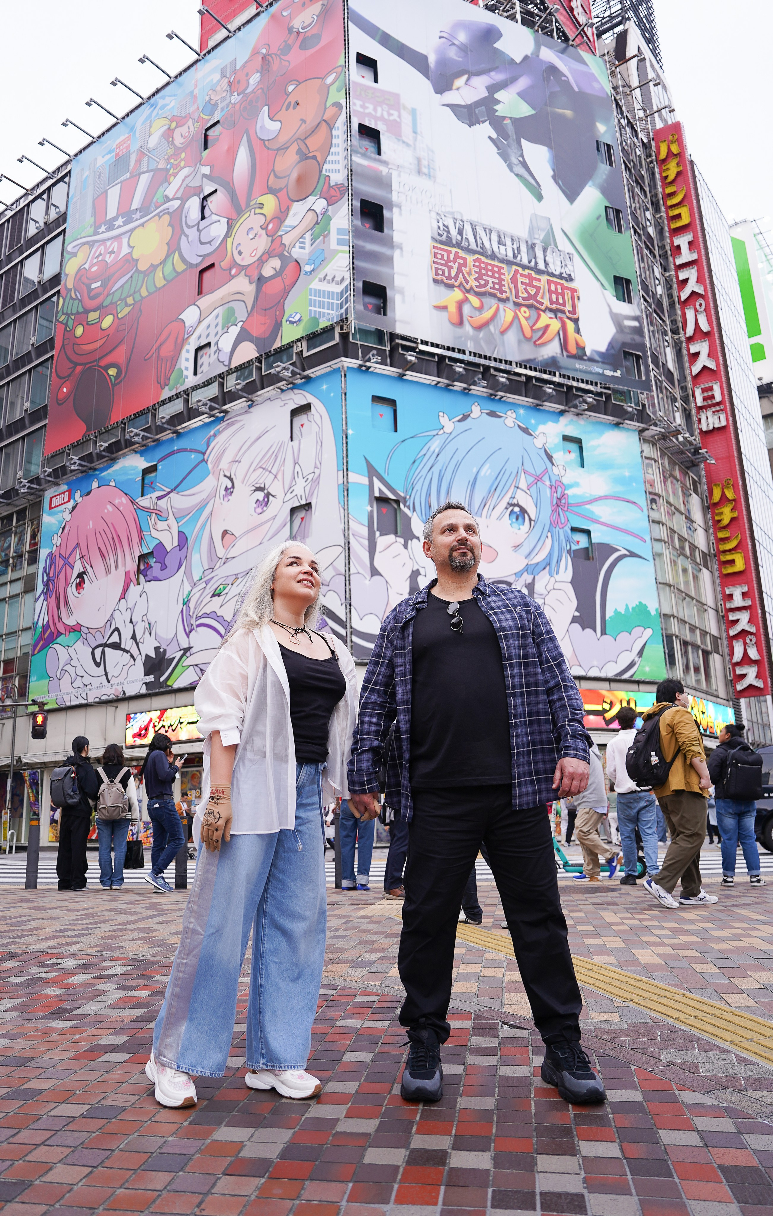 Парная съёмка в Шинжуку. Фотограф в Токио Япония