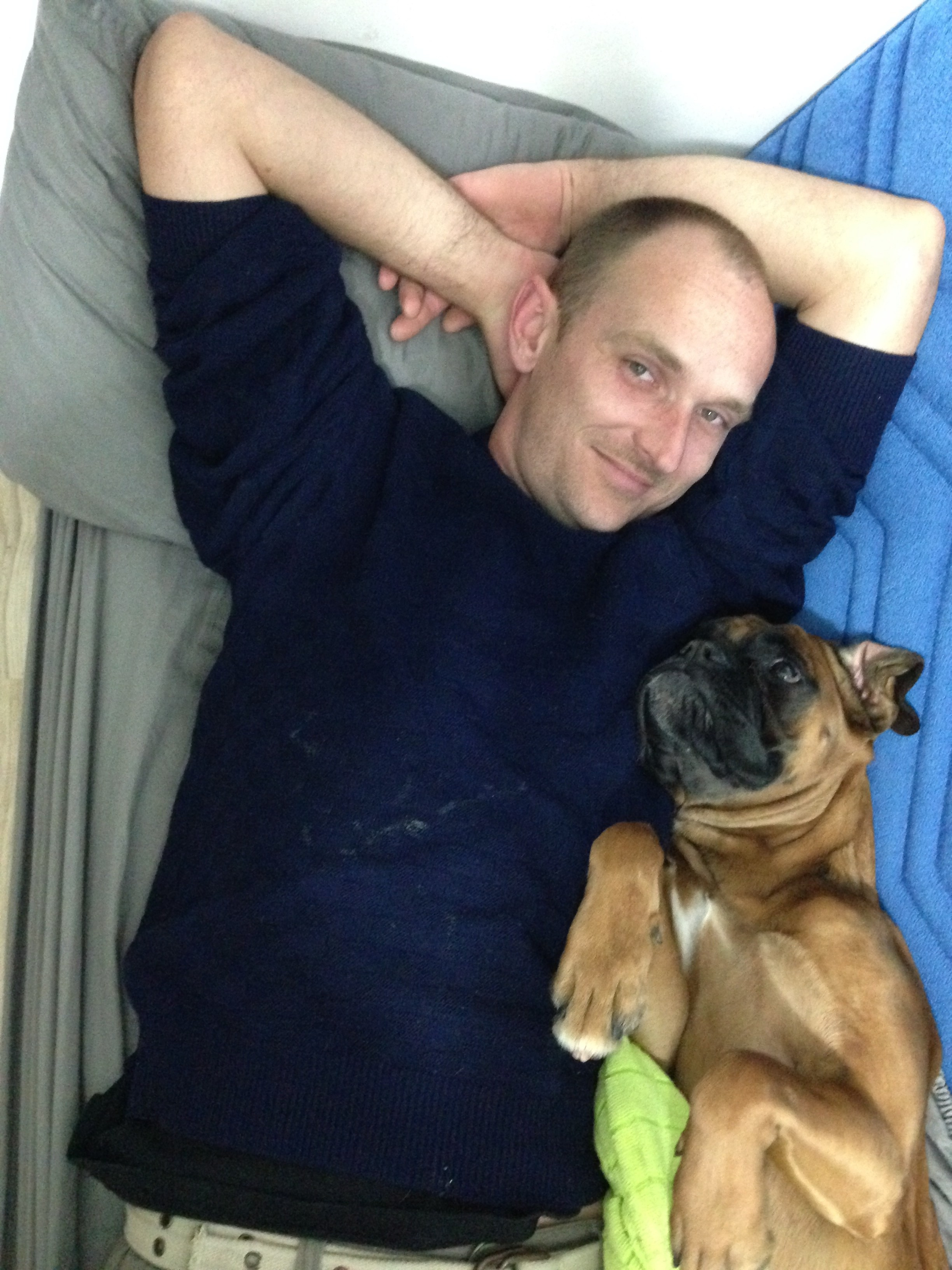 My ״Star״ Boxer Dog