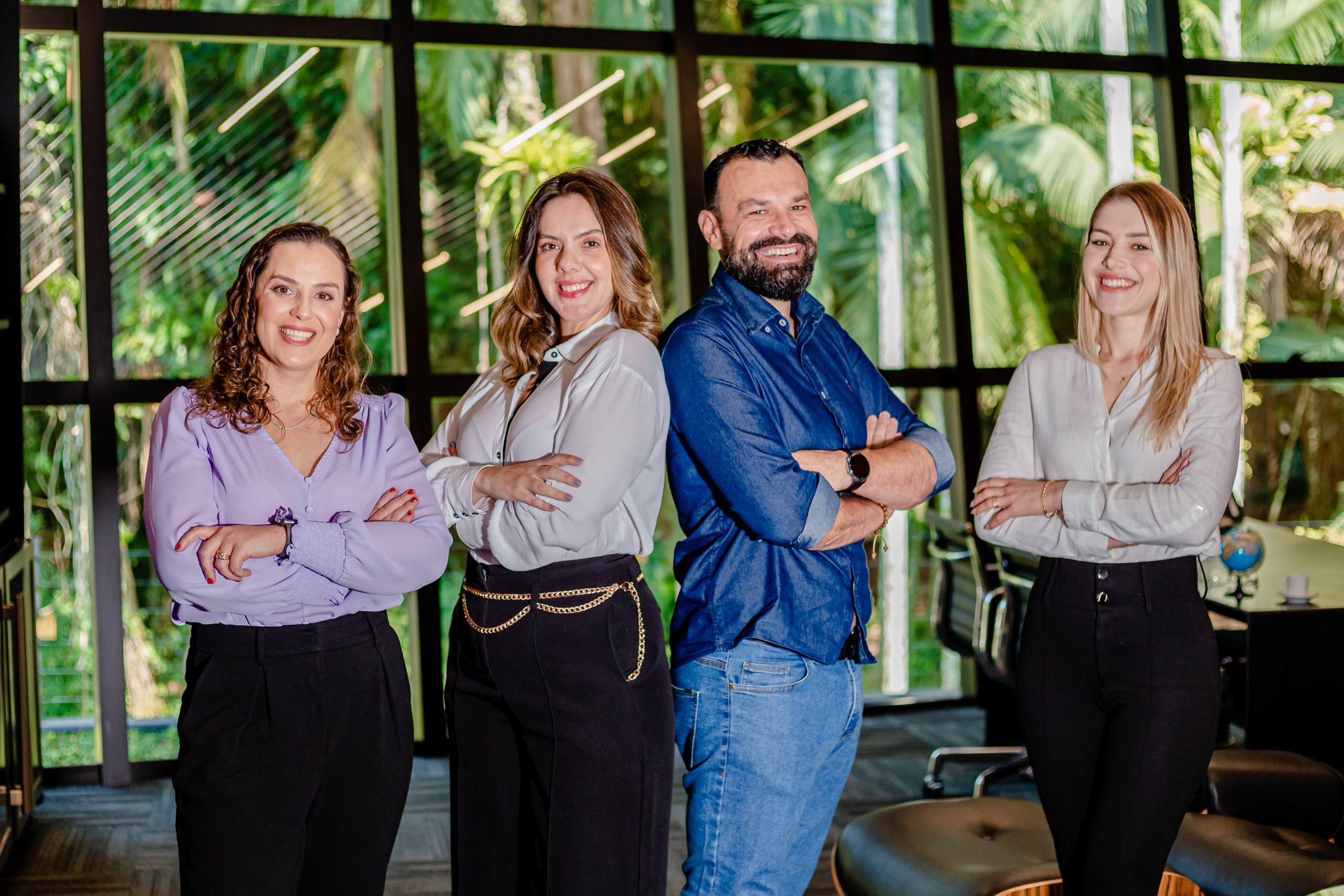 Fotografia de retrato corporativo para a empresa Dromos em Joinville — Santa Catarina
