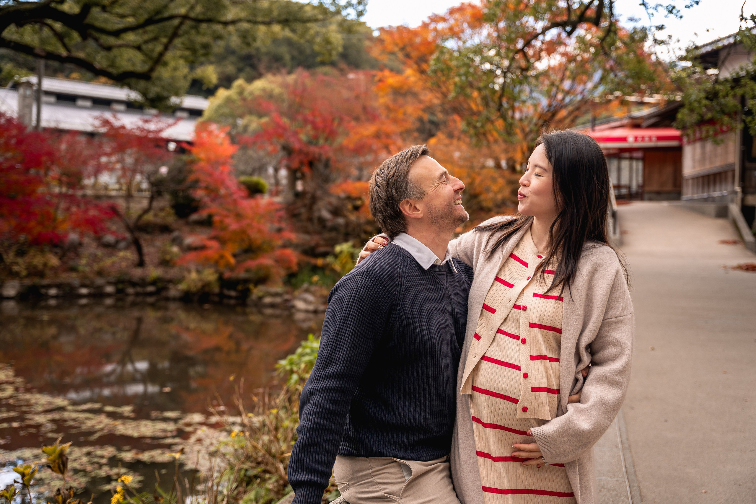 Autumn Photoshoot in Dazaifu | Traditional Japan Portraits | Fukuoka Photographer. Portrait Photographer in Fukuoka, Japan | Alina Nazarova