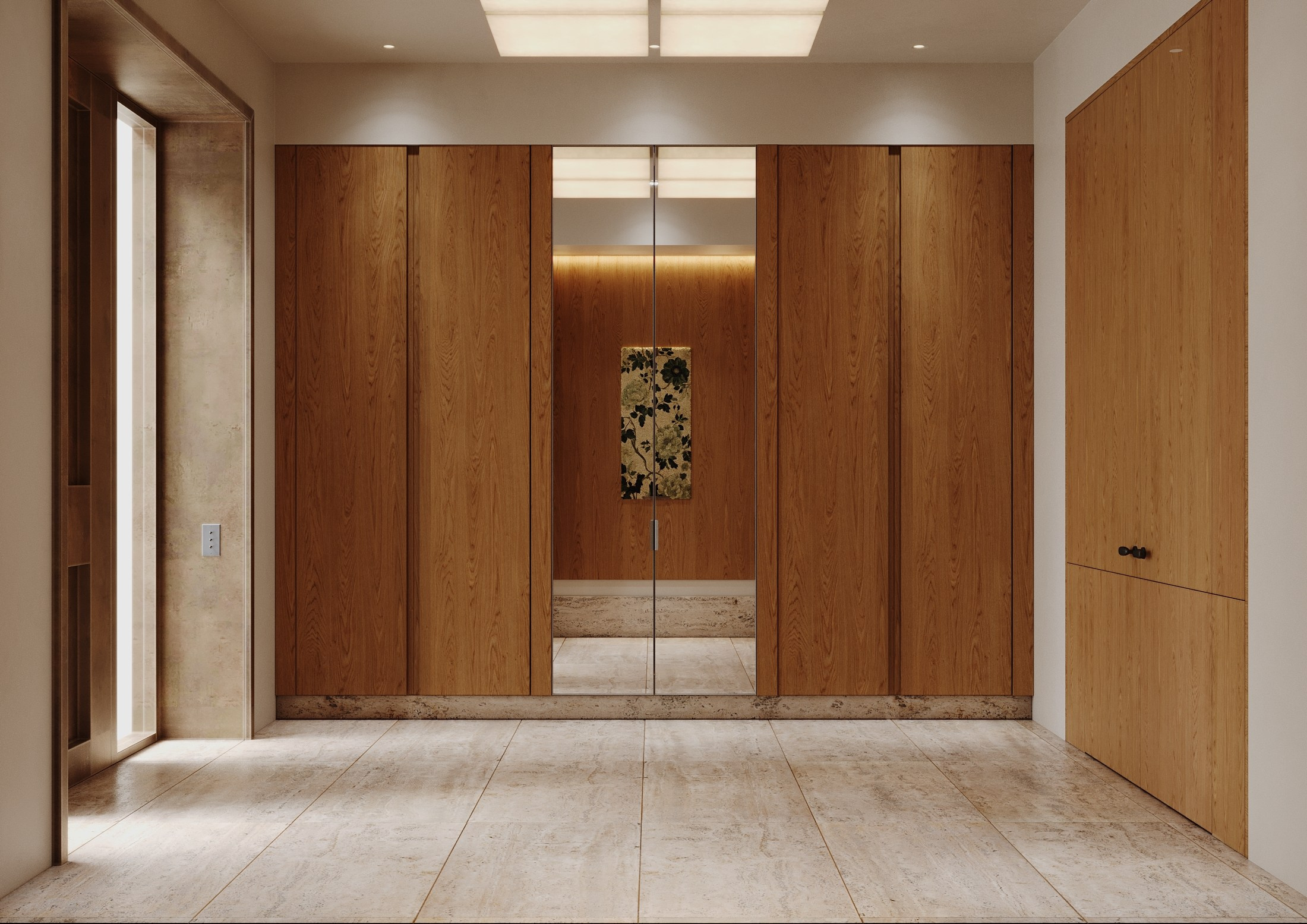 Дом Охтинский Парк. Интерьерная и предметная 3D визуализация