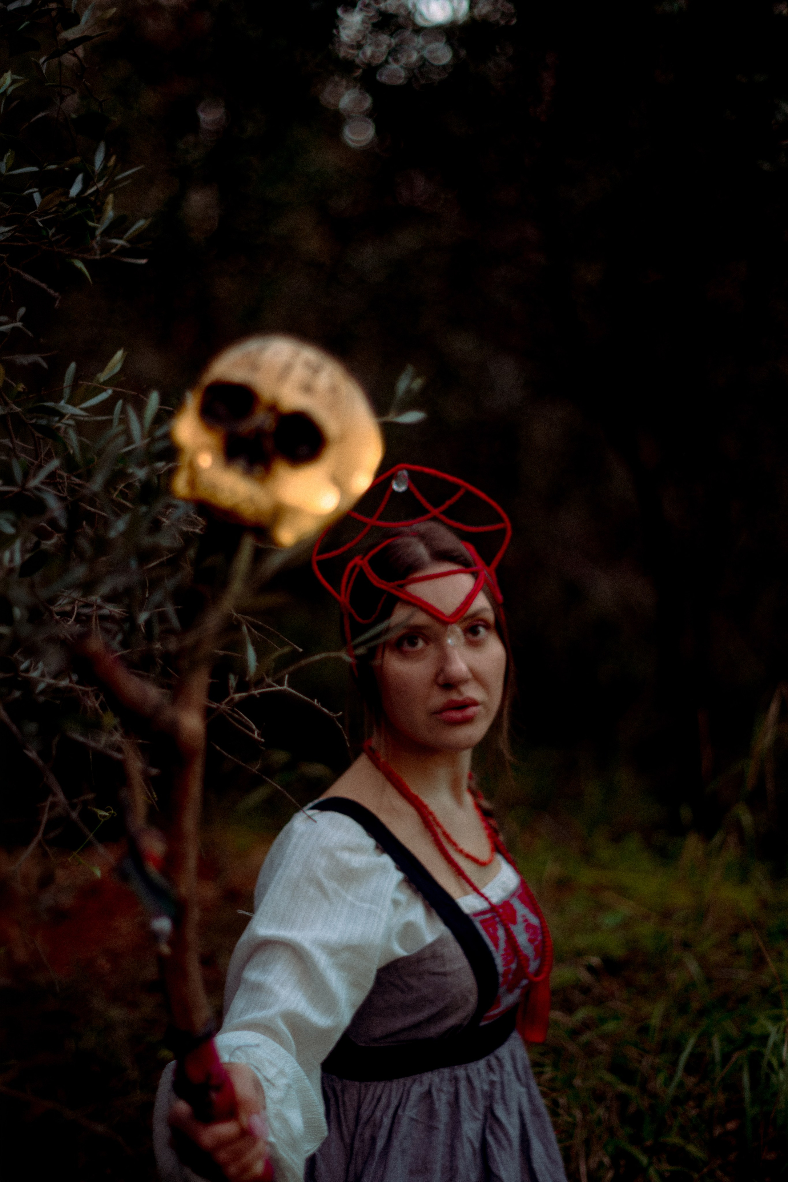 Vasilisa the Beatiful and Baba yaga. Photographer in Greece Kristina