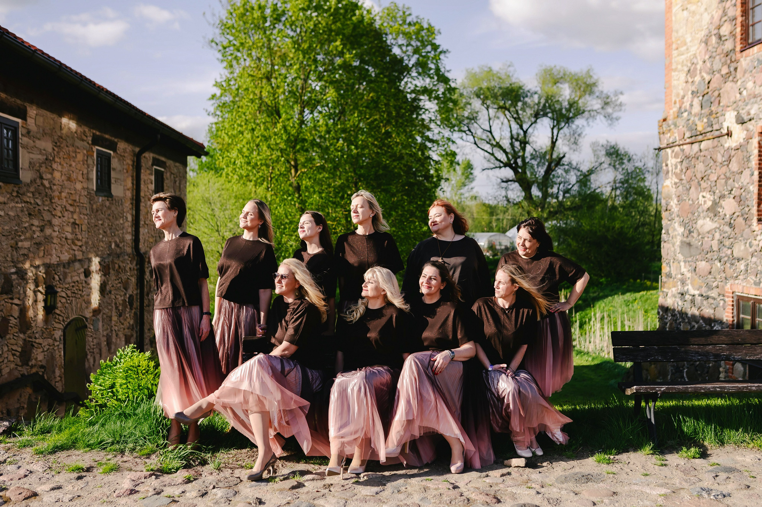 Vokalinio ansamblio “Gegužė” kolektyvas. Rokas Baranauskas fotografija
