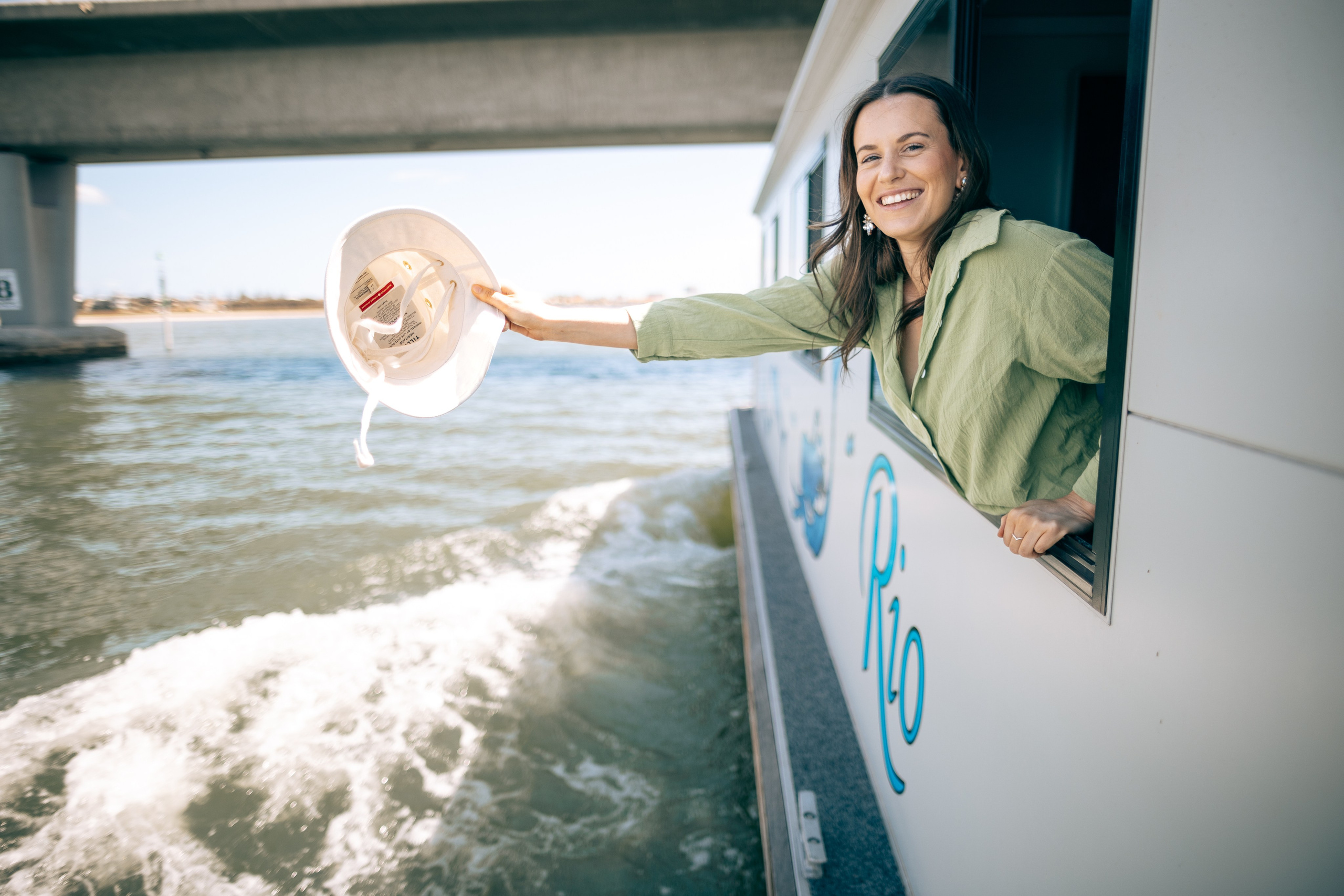 Product photoshoot for a hat store