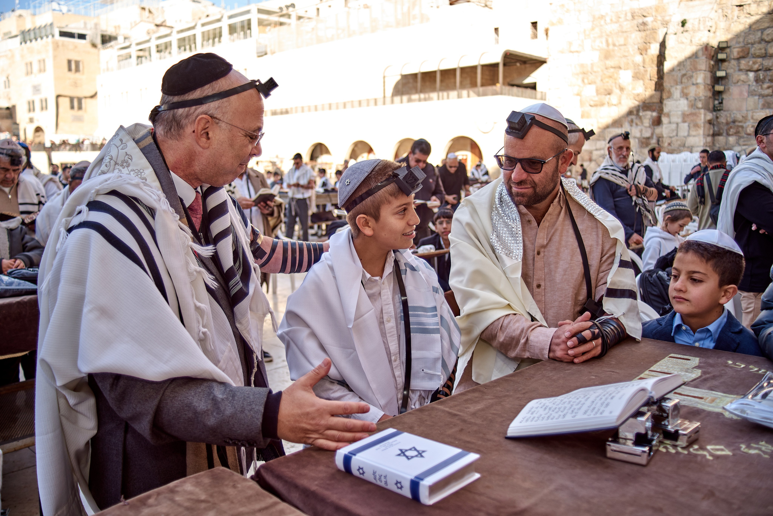 Destination Bar Mitzvah ceremony in Jerusalem Israel