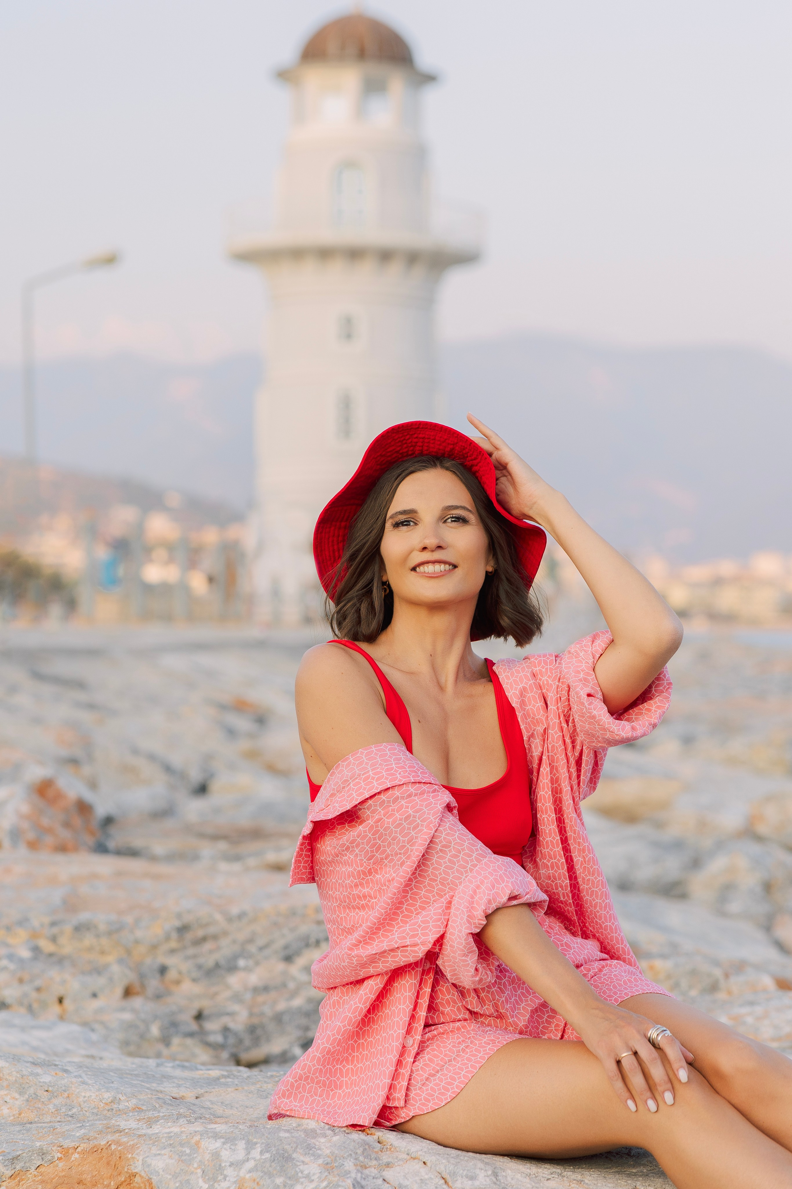 Individual photo session in the streets and port of Alanya. Professional Photographer in Alanya, Side, Belek, Antalya. Turkiye