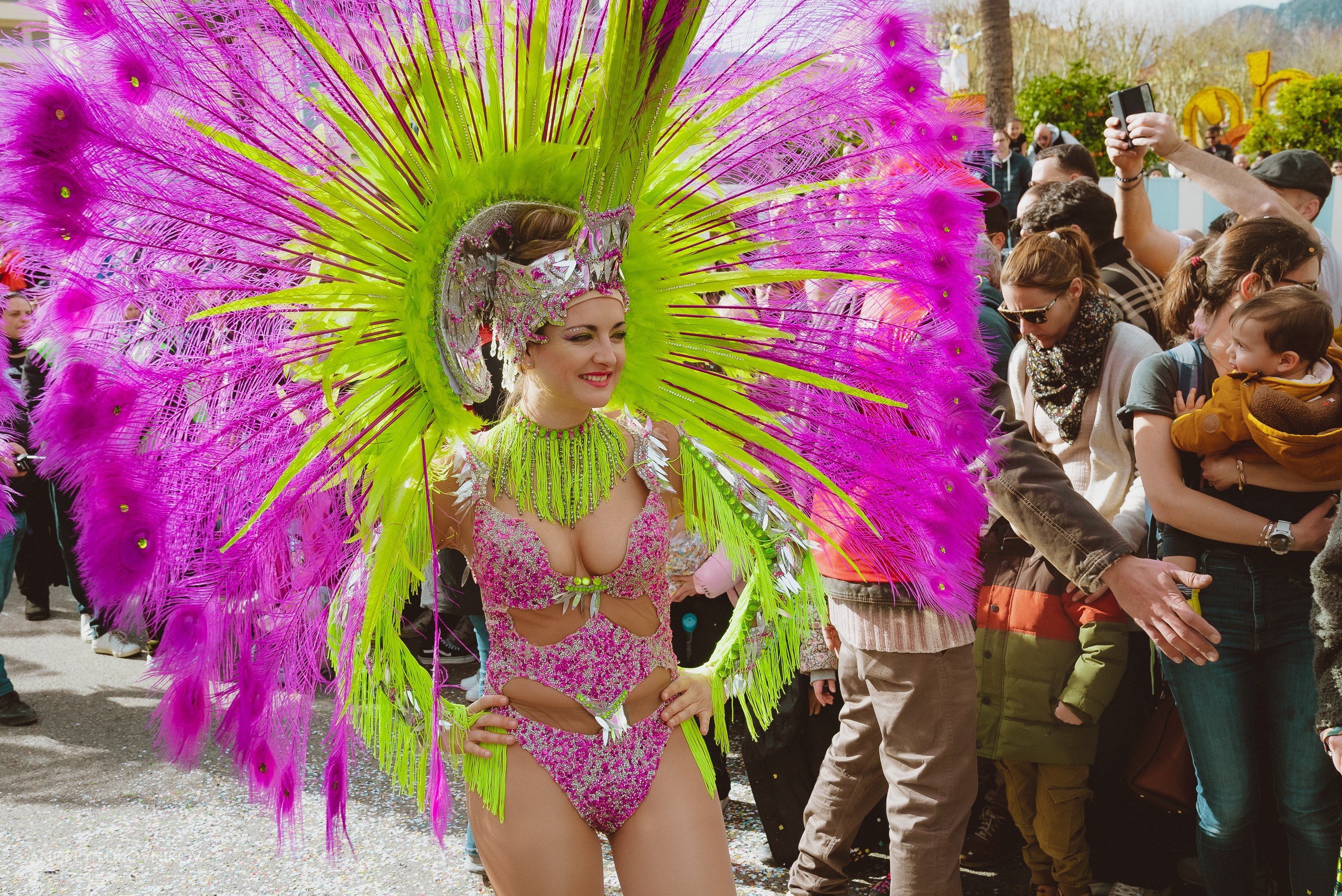 Photographer for visiting festivals and carnivals in Europe — Reportage from Menton, France