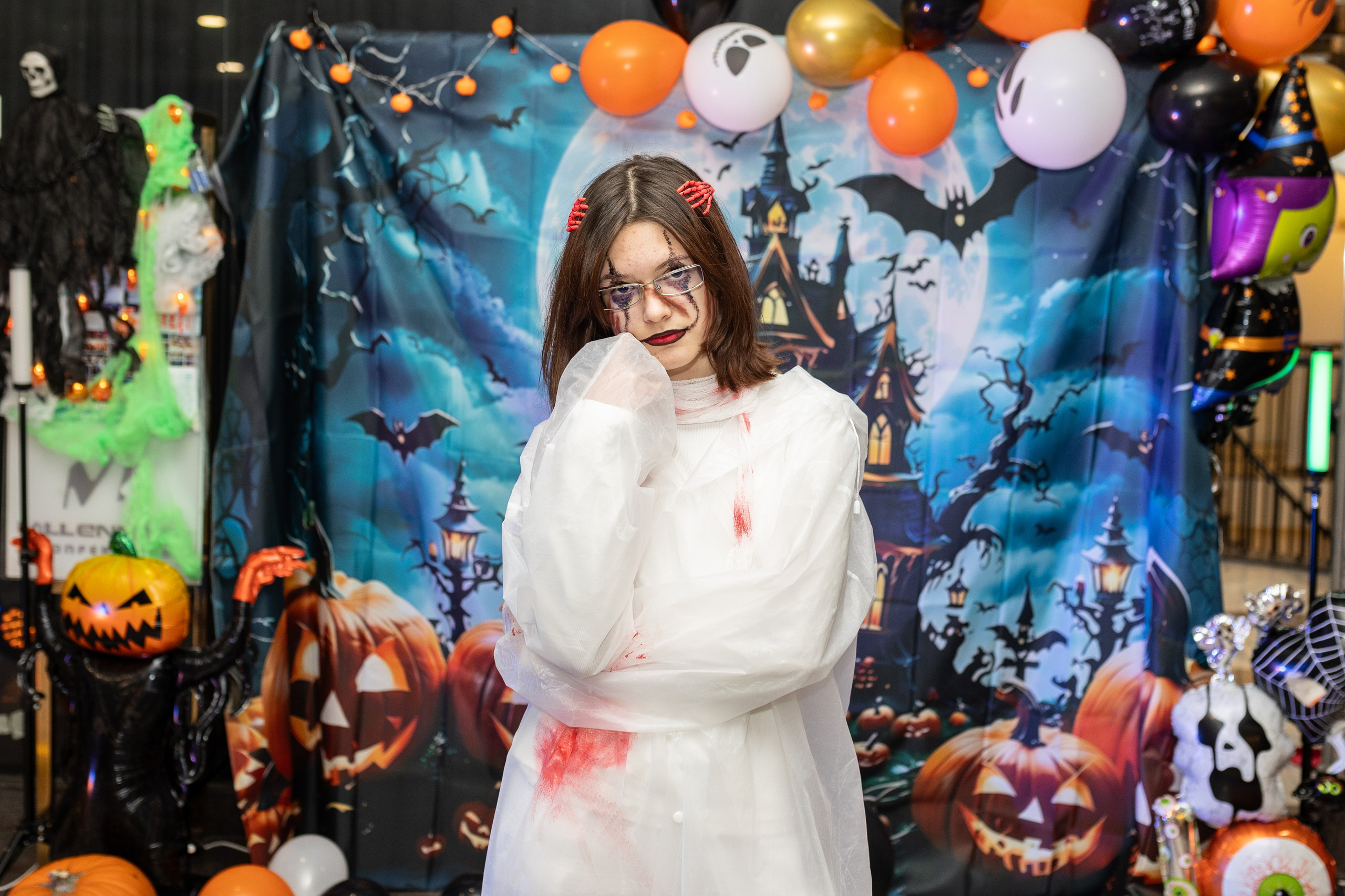 Leo dance studio Helloween 2025. Семейный и детский фотограф в Варшаве Мила Бобровская