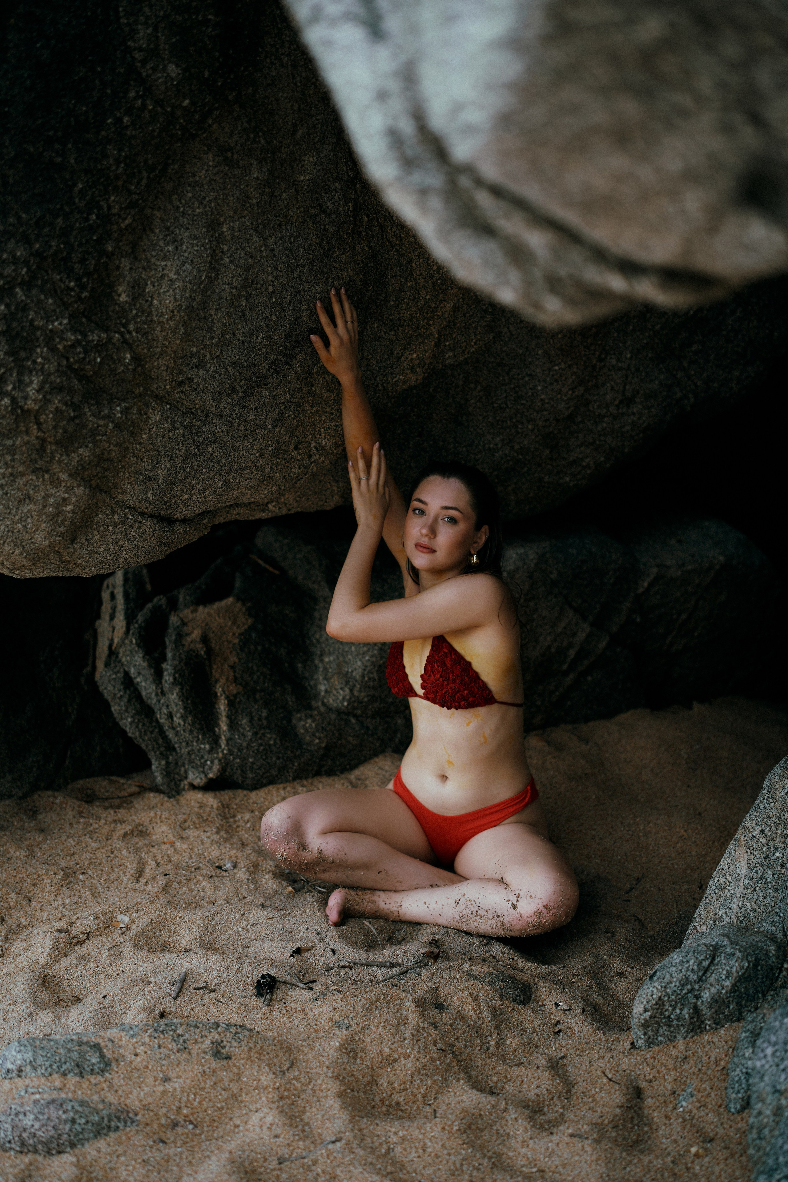 Пляж. Кристина. Фотограф в Барселоне Жанна Захарченко