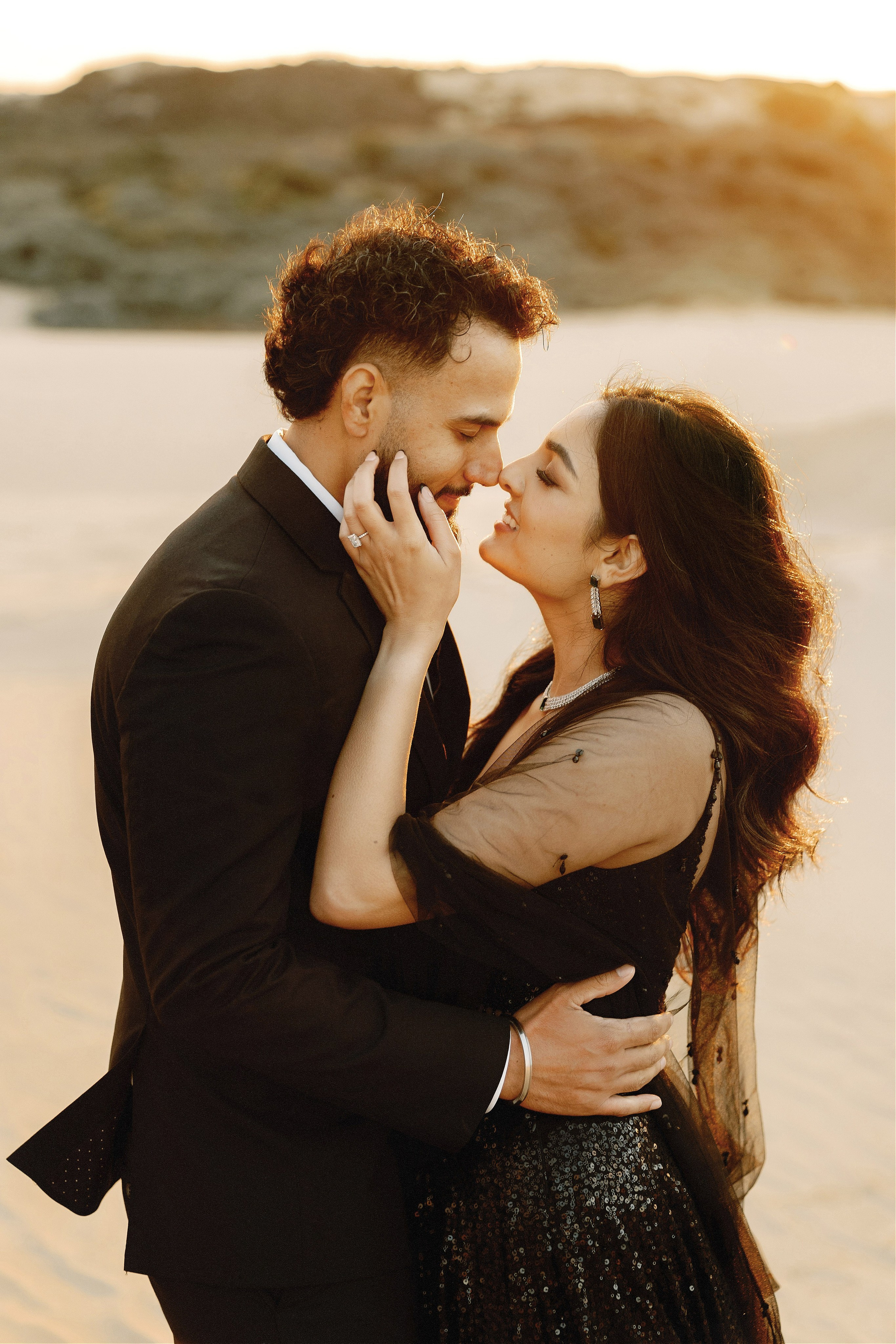 Elopement at Pismo Beach Sand Dunes, California. Wedding Photography & Videography Team in California, Los Angeles, San Francisco, San Diego and Travel