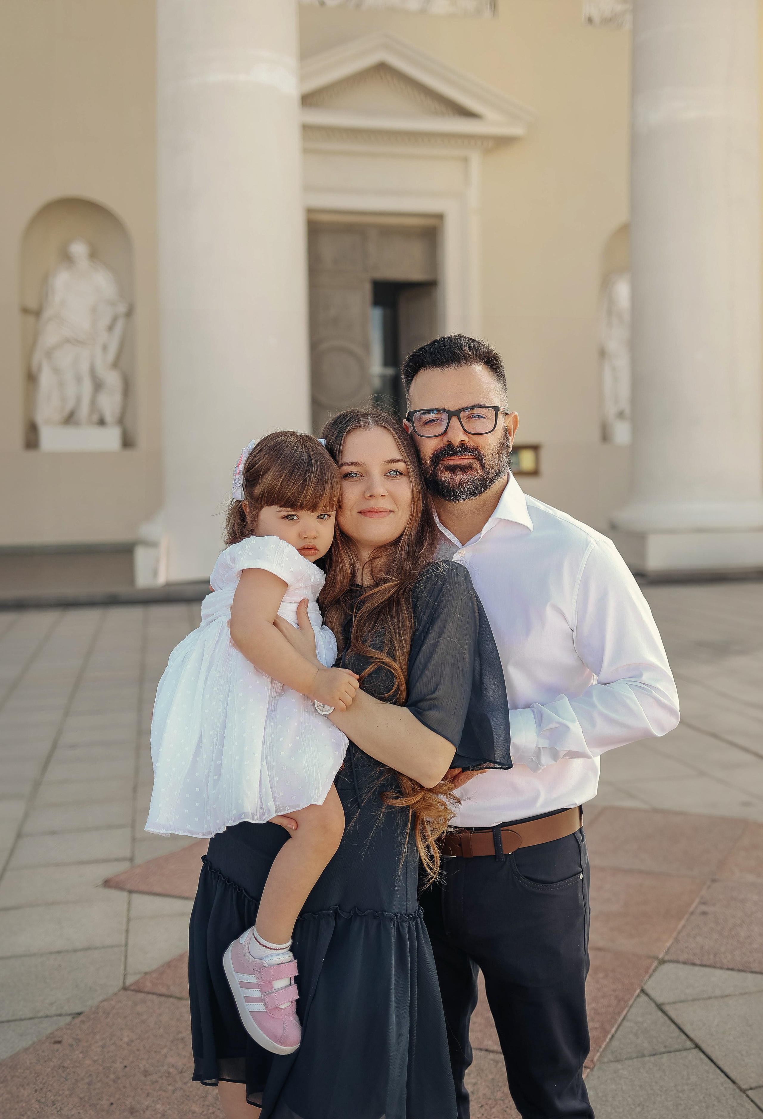 Семейная прогулка в сердце Вильнюса. Семейный и детский фотограф в Вильнюсе Светлана Наумова