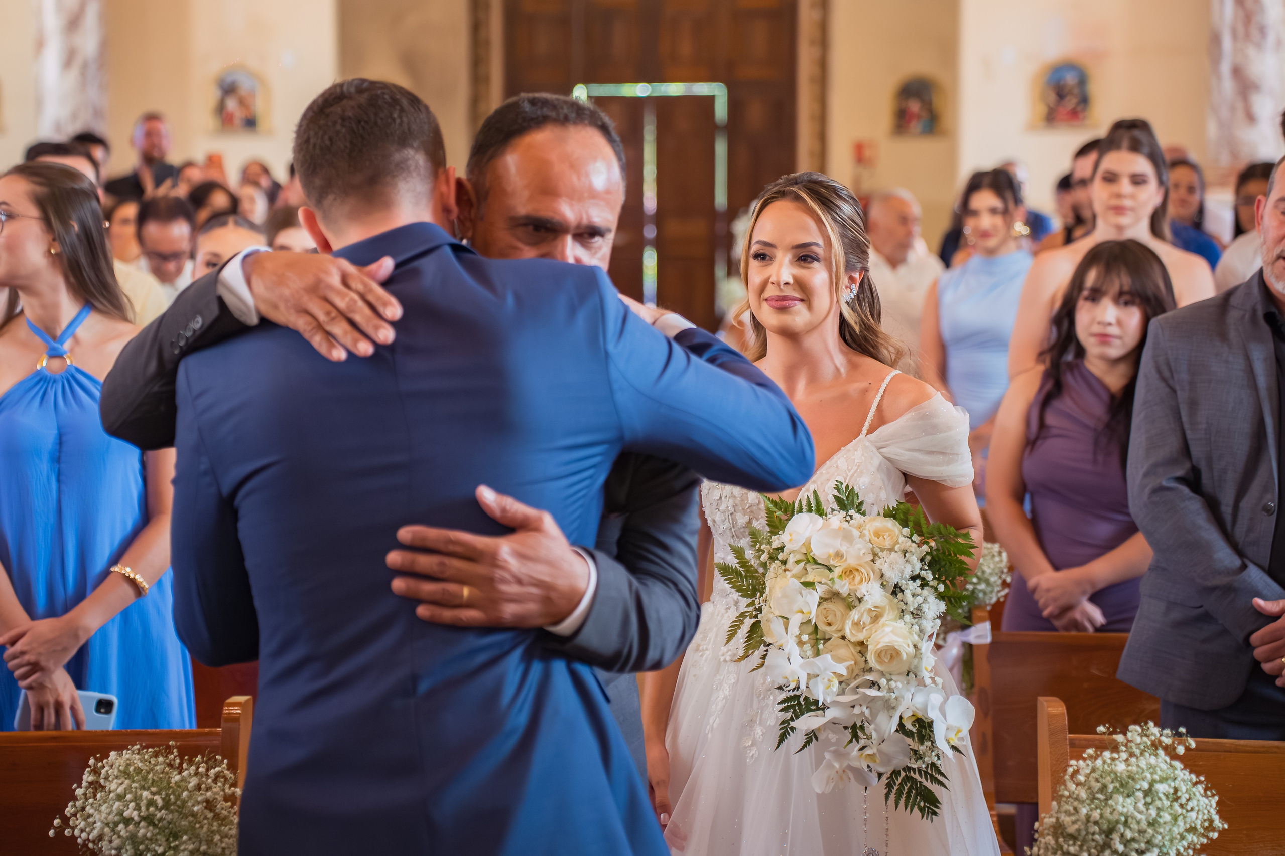 História de Aline & Gabriel. O Casal Dos Noivos