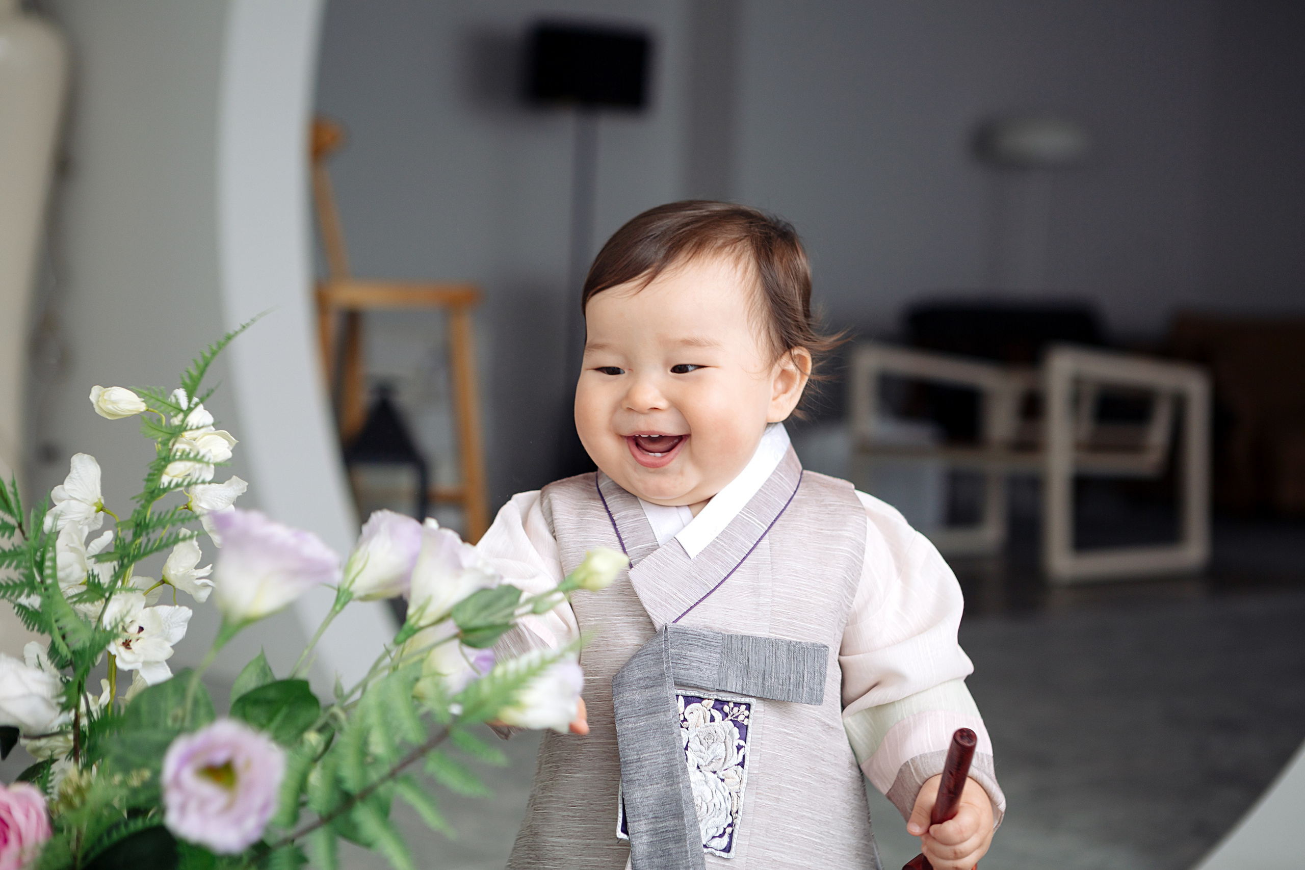 Тимофей в студии. Фотограф беременности, ньюборн и годовасиков в Корее Жанна Хан