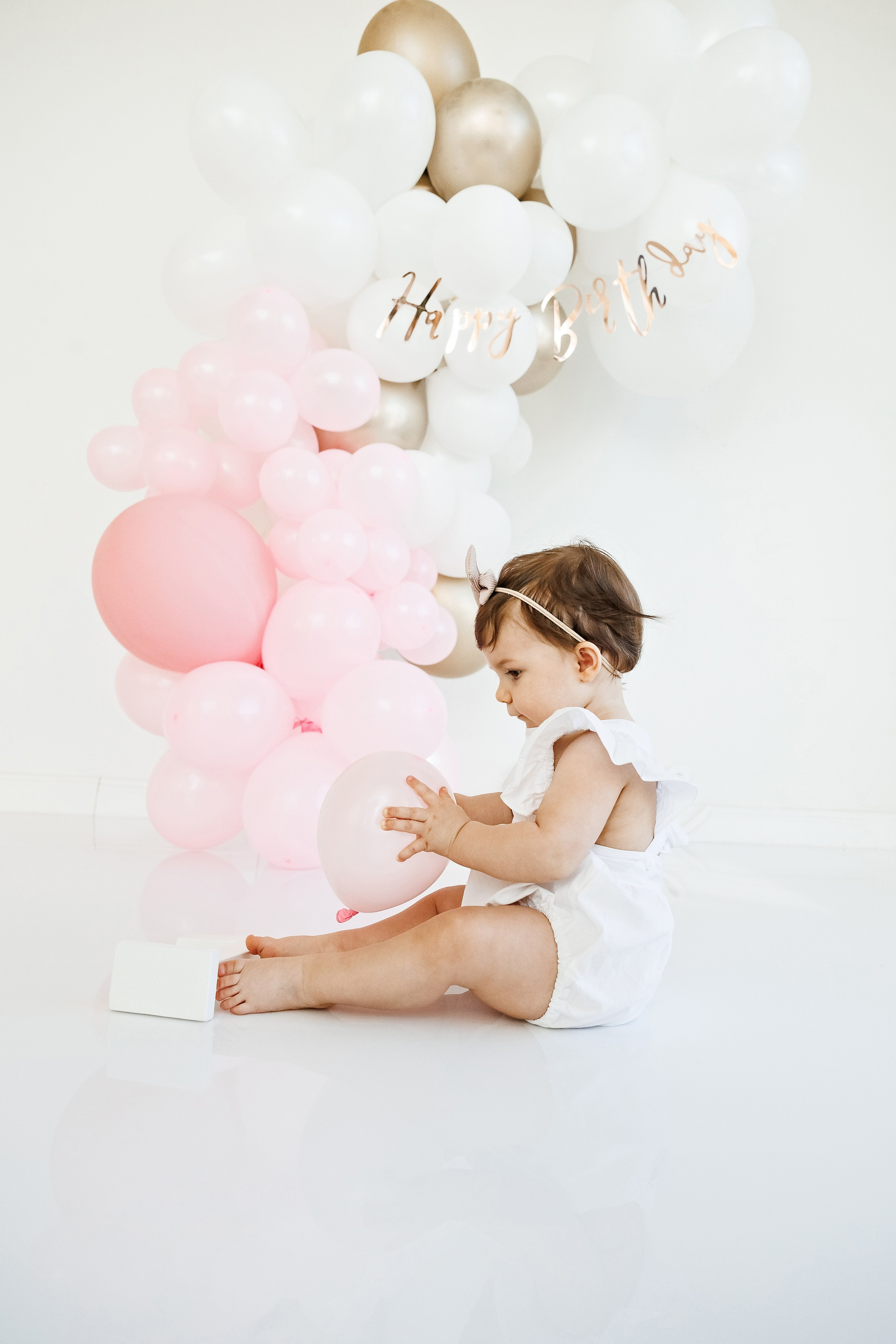 Фотосесия за първа годинка. Фотограф Ирина Йотова