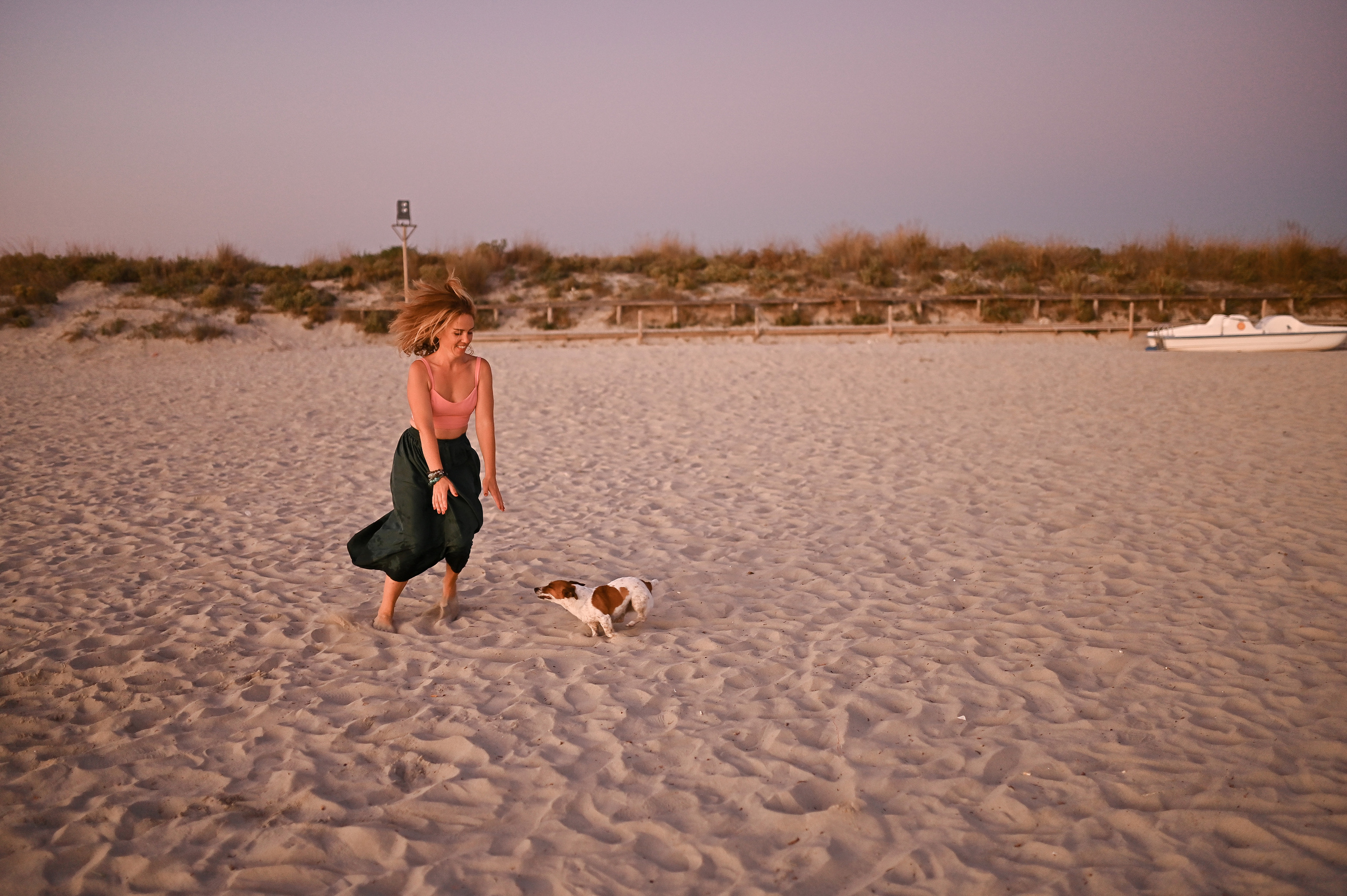 Sunset Walks & Sandy Paws