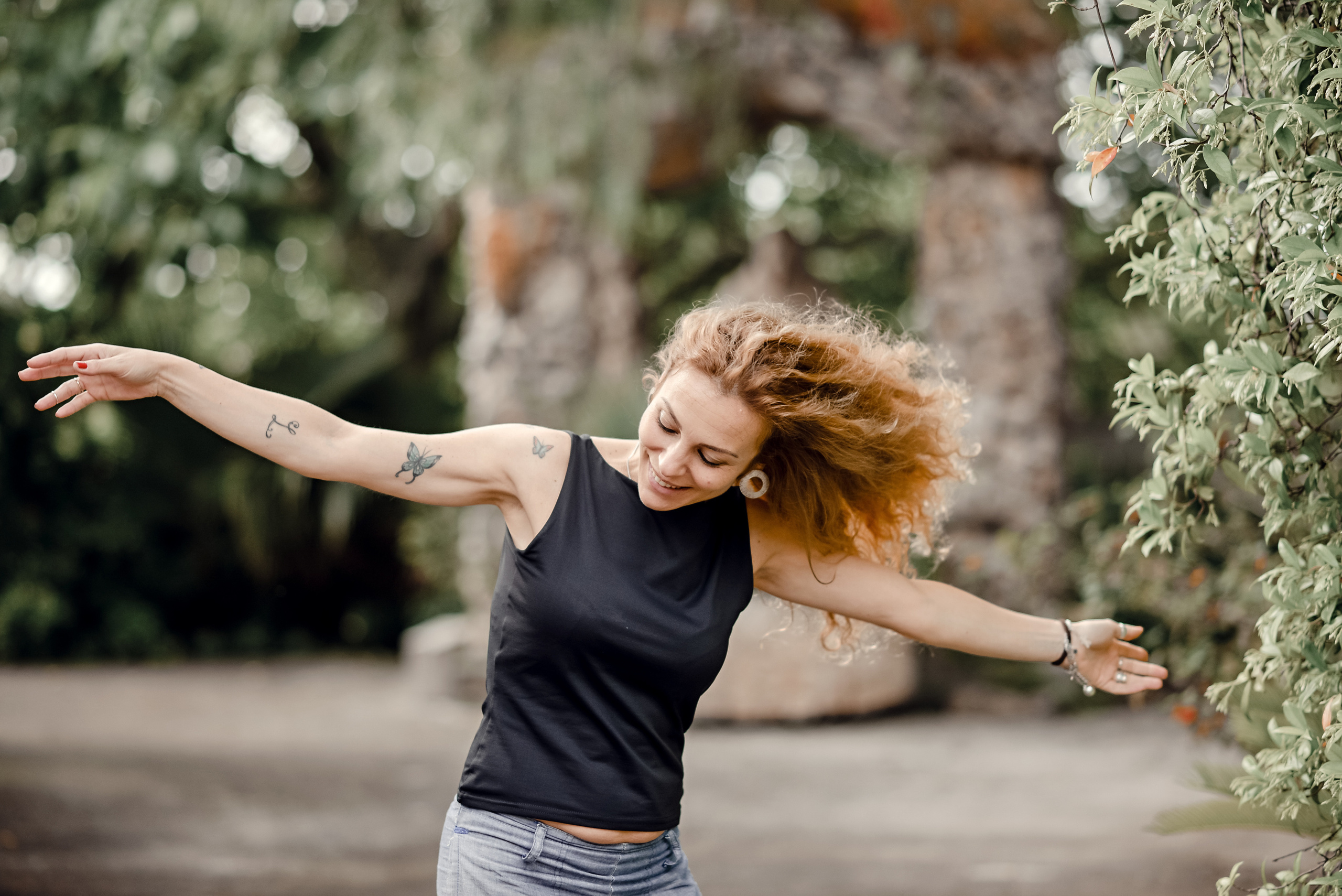 ROSSELA CON I FIGLI A CASA SUA