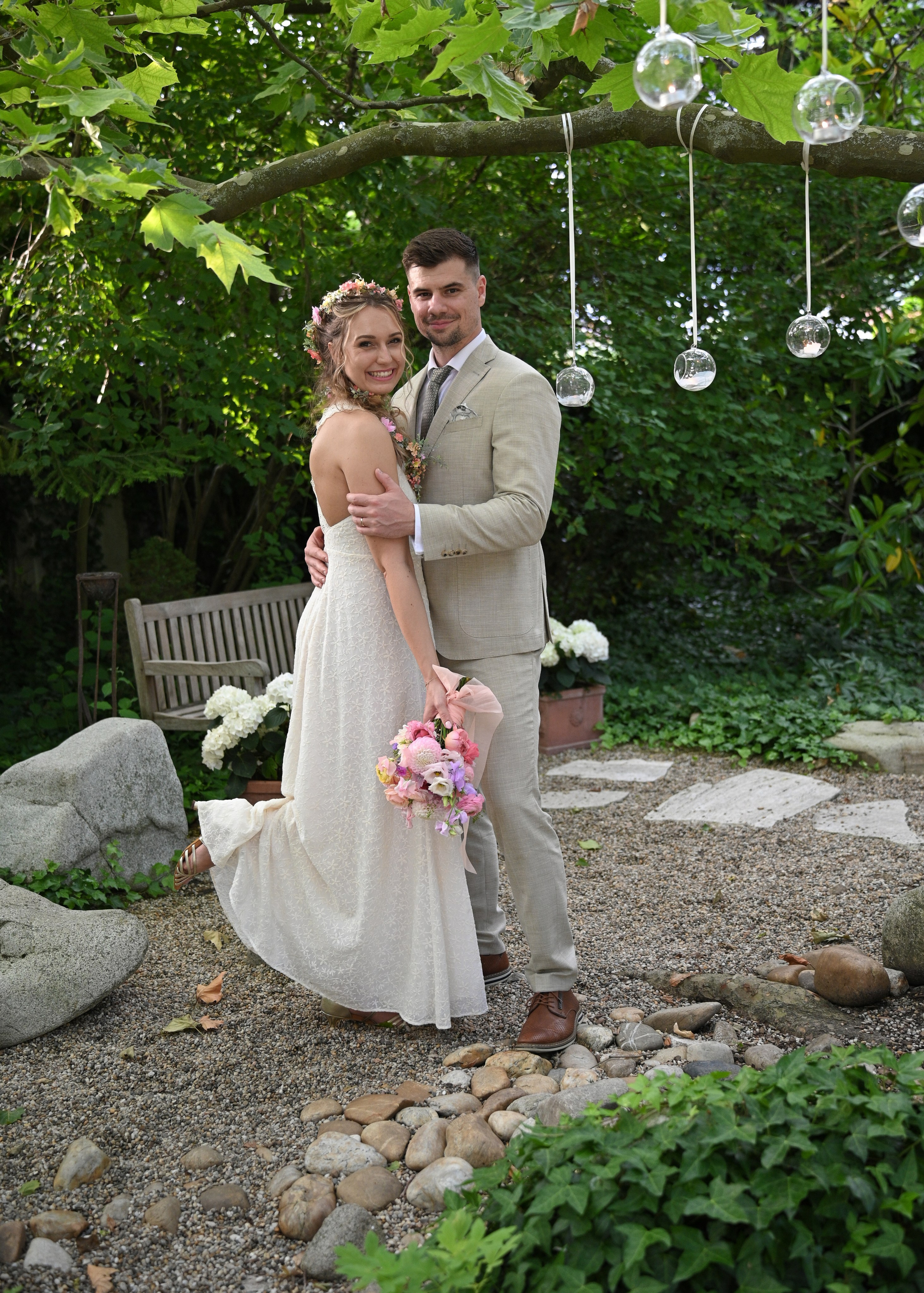 Phillip & Michaela in Bratislava. Photo Vienna and Bratislava