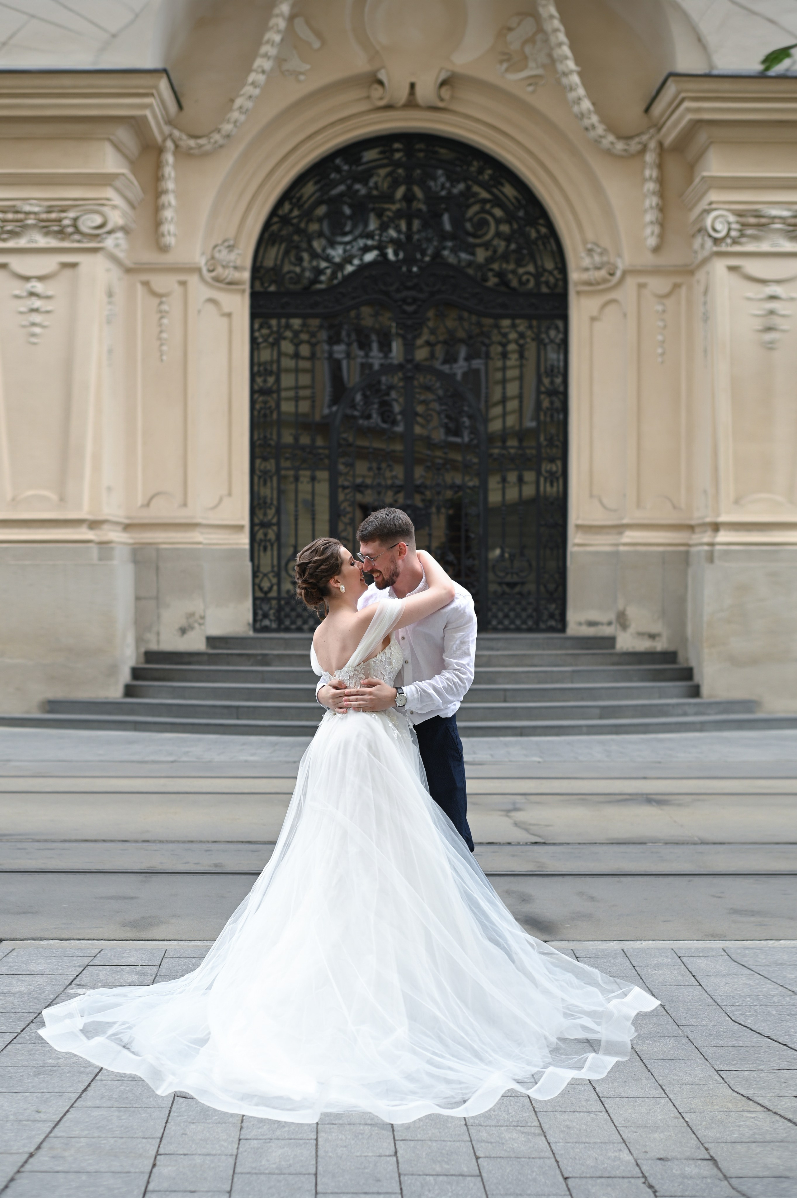 Malik & Kristina in Bratislava. Photo Vienna and Bratislava