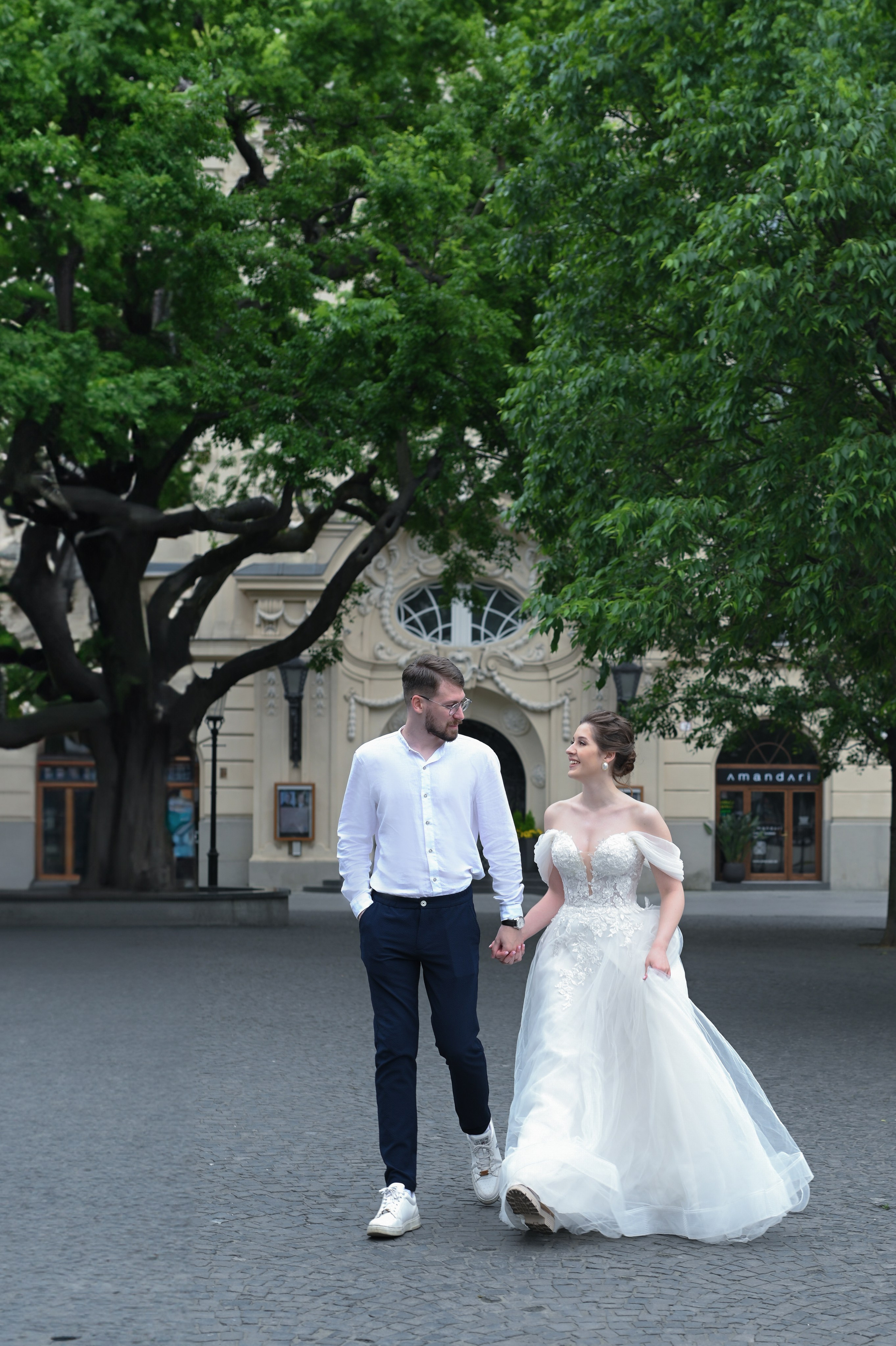 Malik & Kristina in Bratislava. Photo Vienna and Bratislava