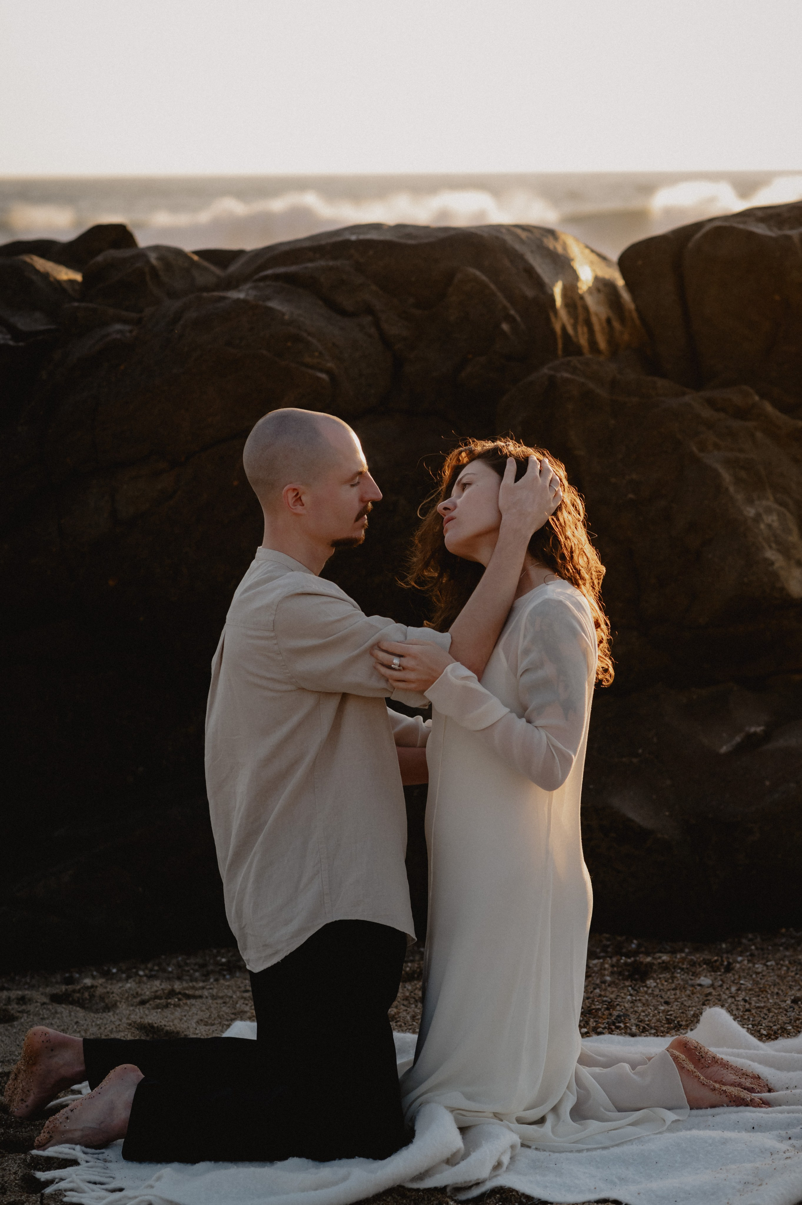 Zuhause im Herzen | Shooting an der Ozeanküste. Fotografin Ansbach - Paare | Hochzeit | After Wedding