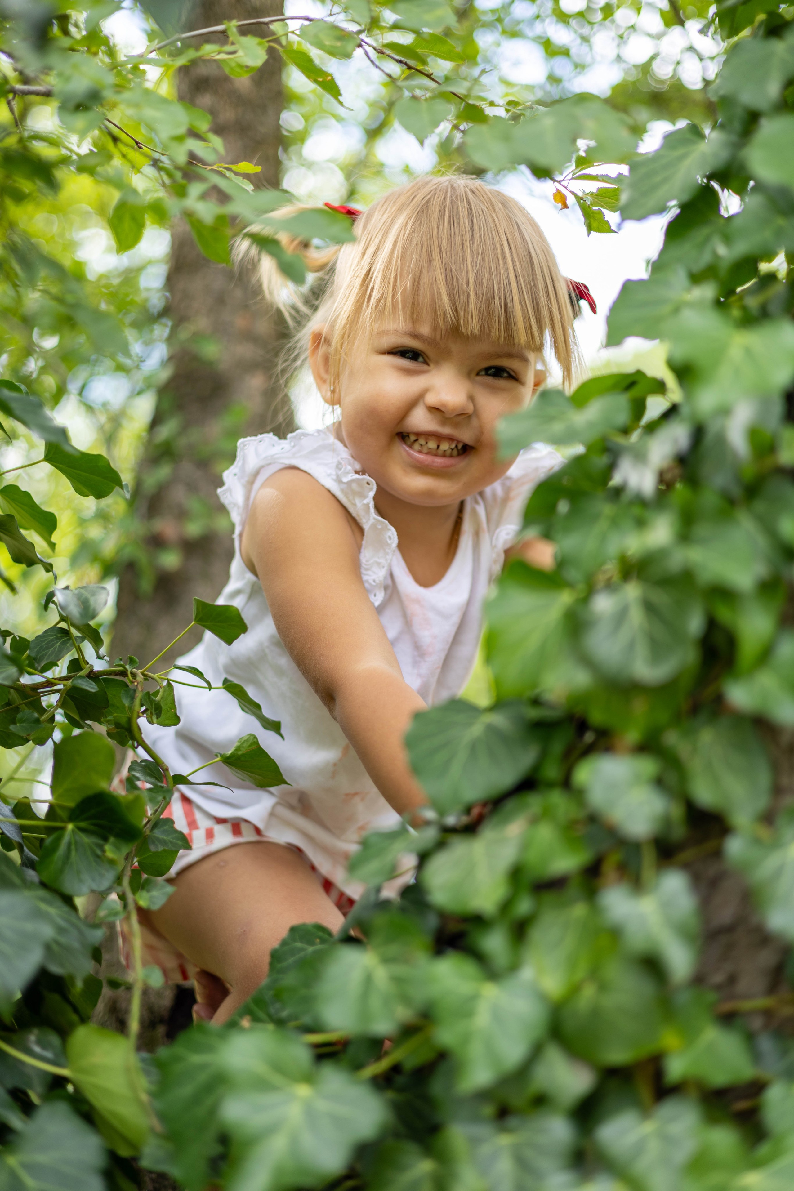 фотосессия девочки летом