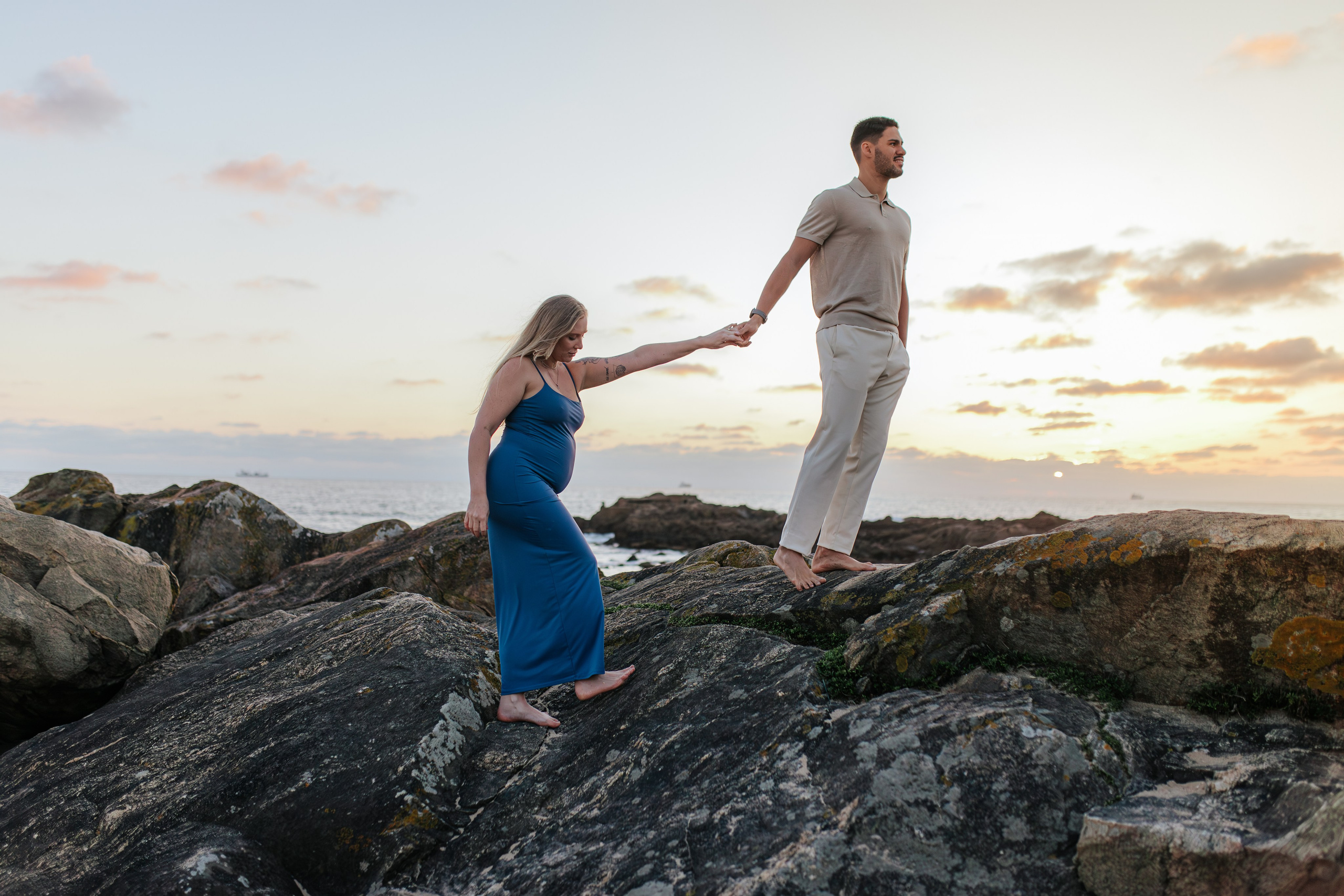 Carol e Pedro. Davi Valente