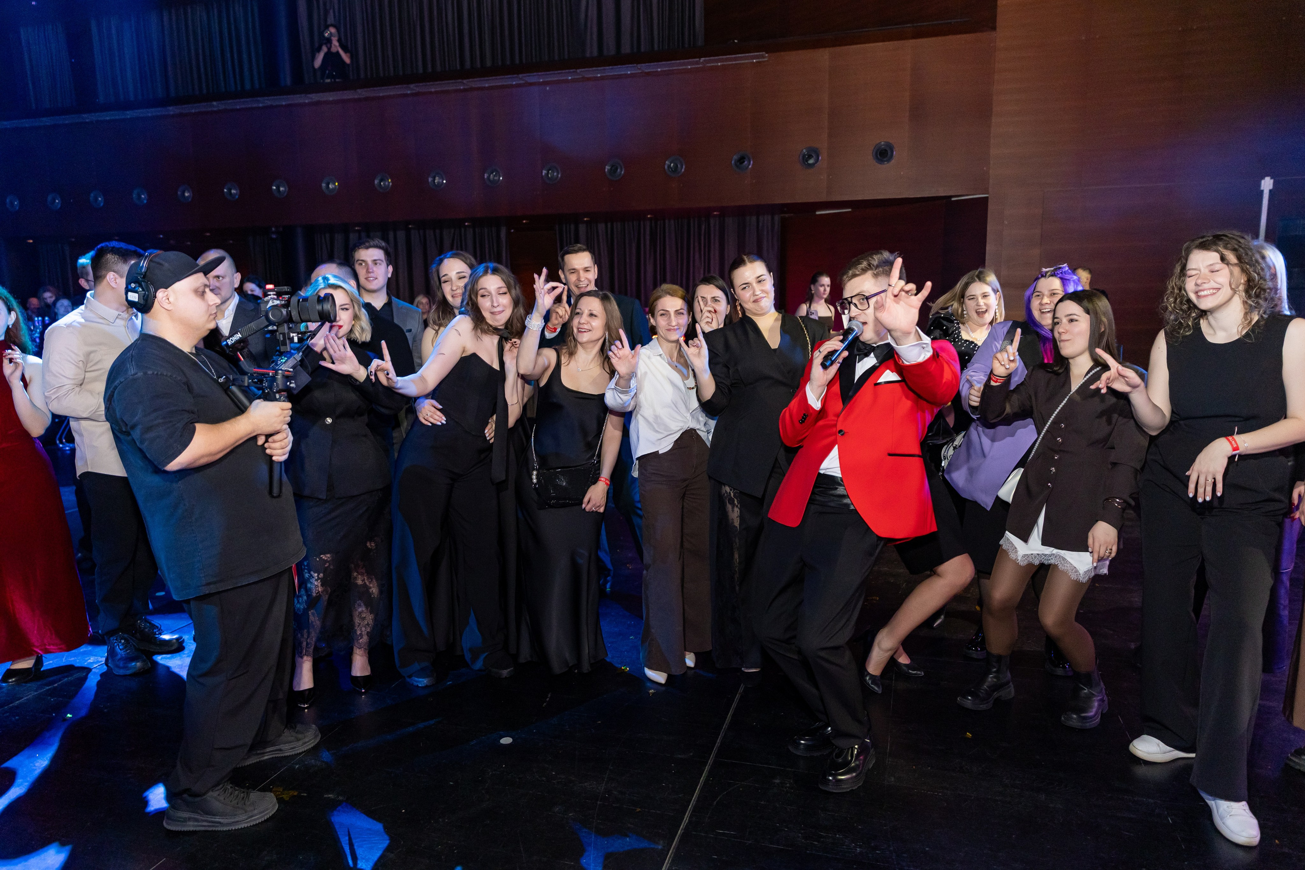 Новогодний корпоратив SINTEC Group. Ведущая Москва Лена Чайка