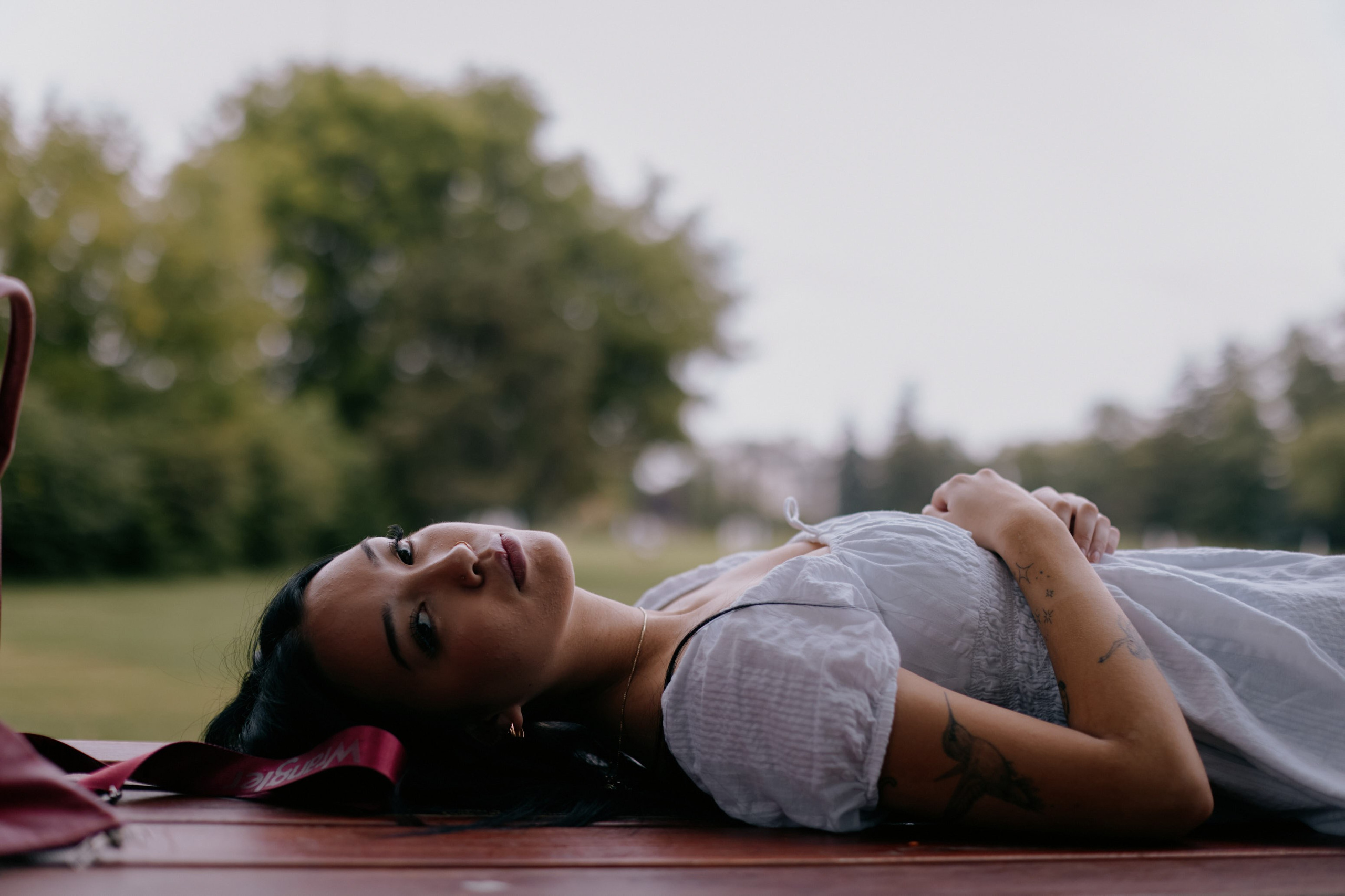 Portrait Photoshoot in Riley Park Calgary | Casual White Dress & Cowboy Boots. Location131 | Vancouver Photographer for Fashion, Portraits, Events and More Across Canada| YVR — Vlad Li
