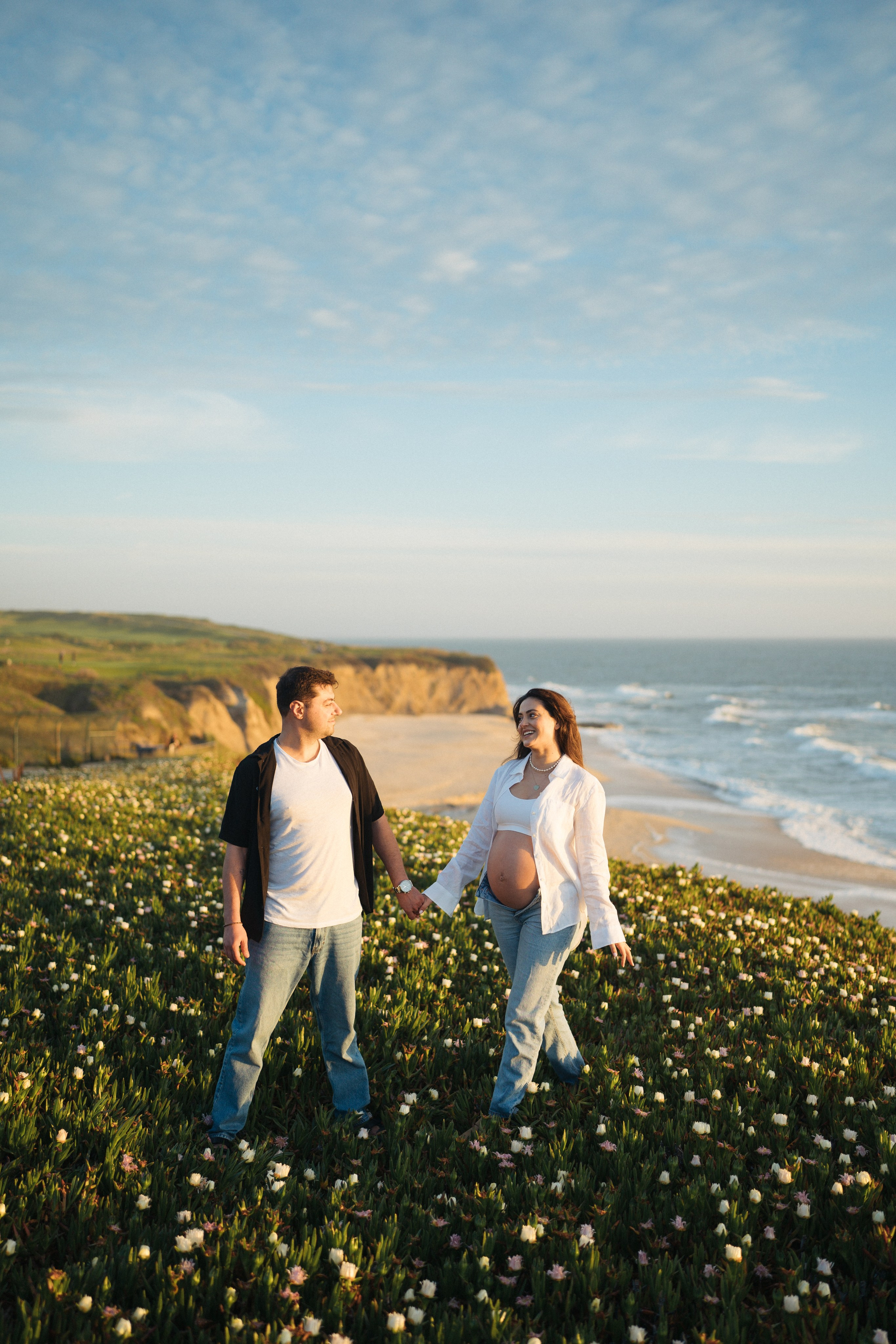 Gizem Maternity Session at Half Moon Bay. Soulo Photography | San Francisco Bay Area Based Photographer