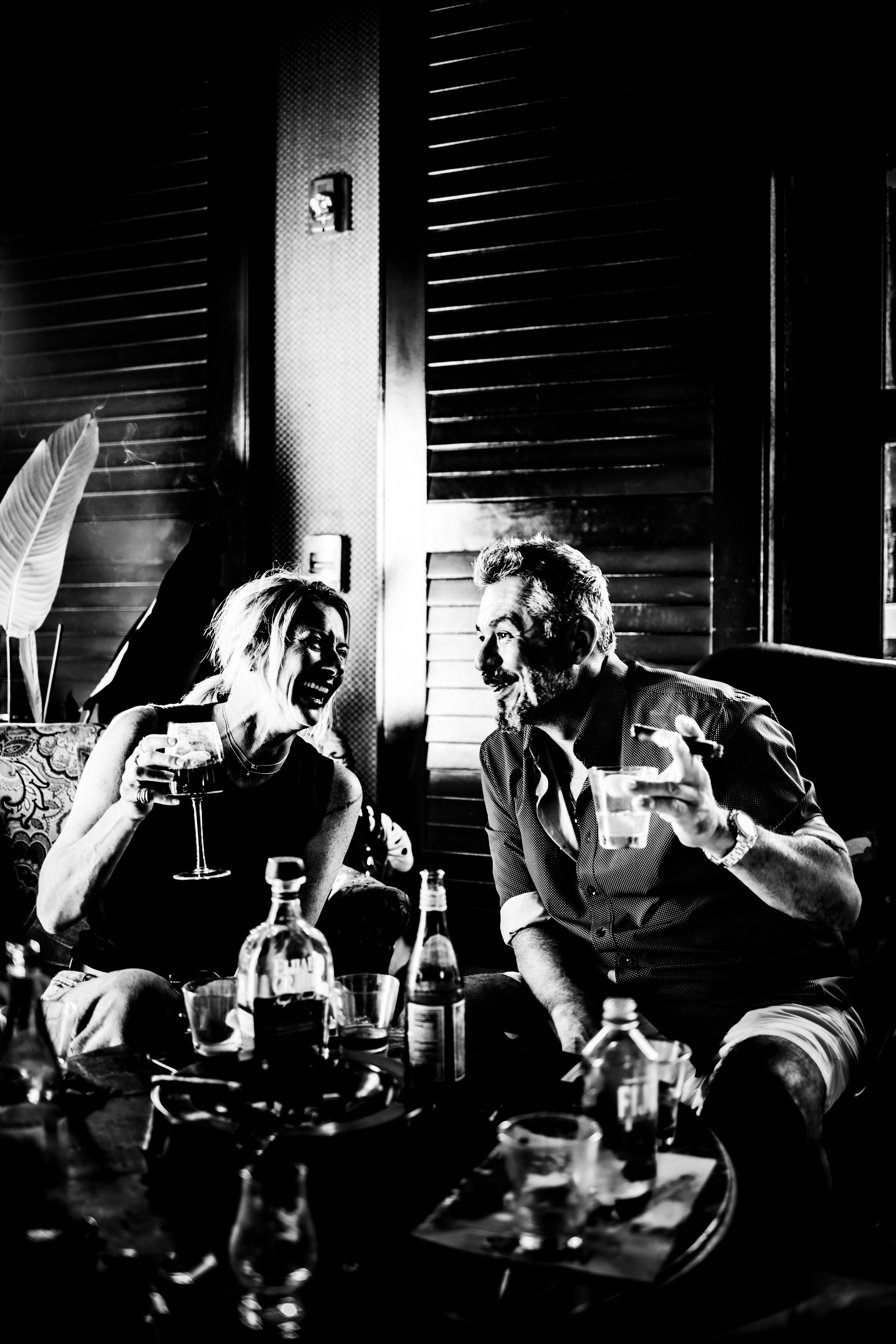 Burn Black and White Series. Out and About 239