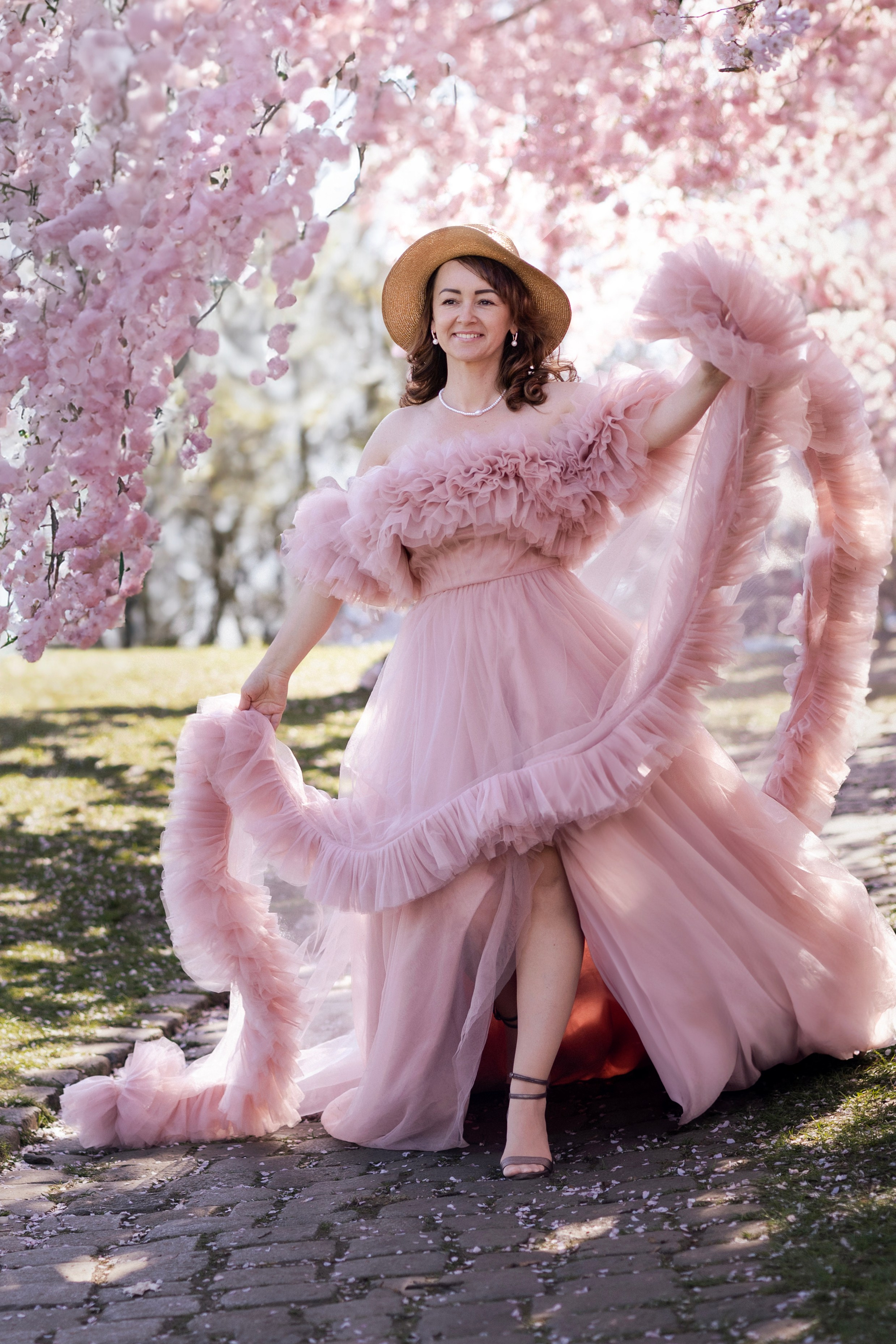 Long dresses shooting. Photographer in Munich