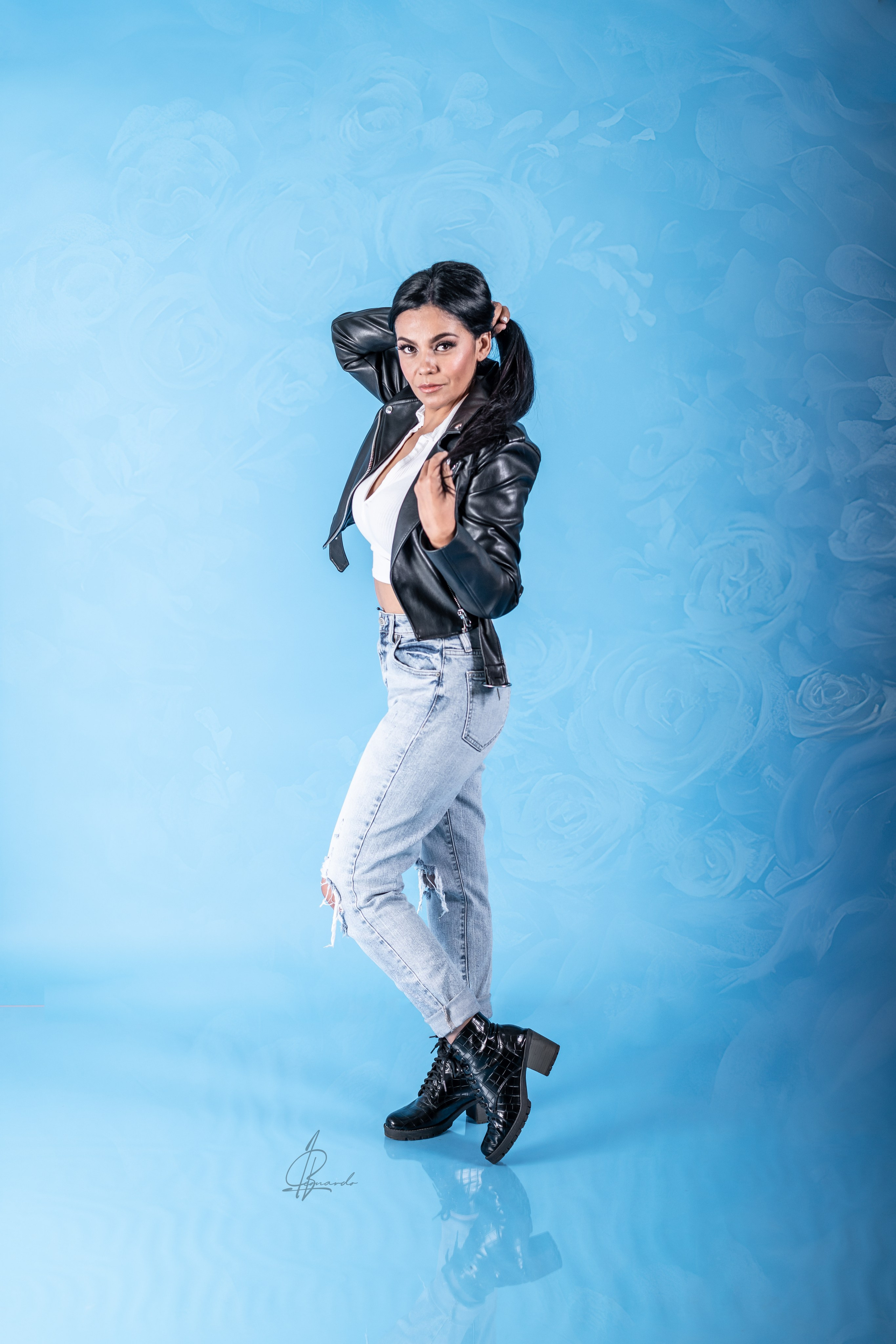 EN ESTUDIO. Leonardo Bautista Fotógrafo